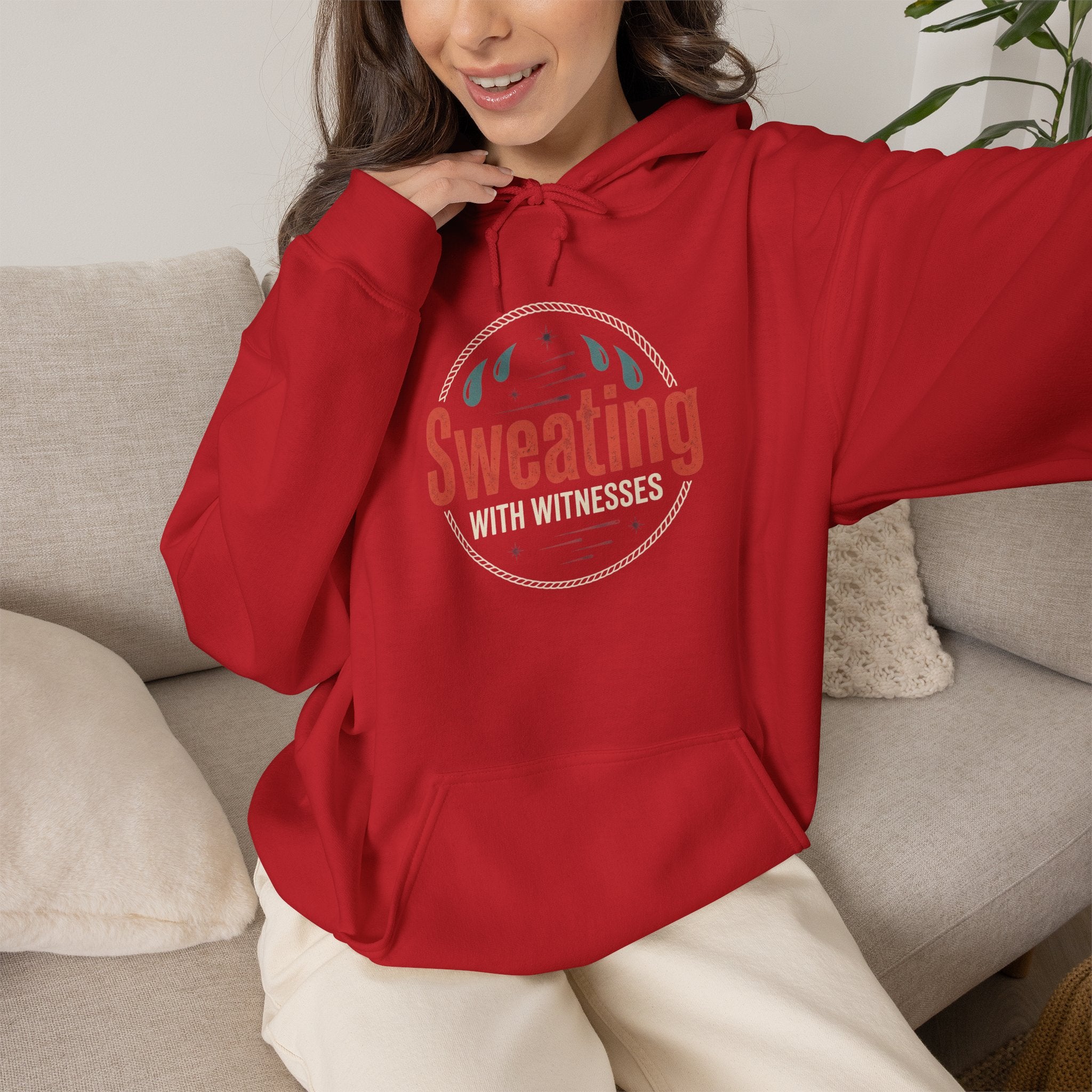 Sweating with Witnesses Unisex Heavy Blend™ Hooded Sweatshirt