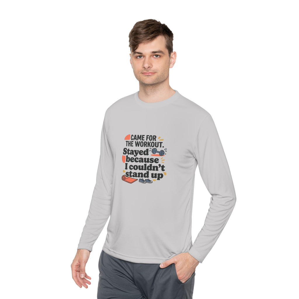 Came for the Workout Unisex Lightweight Long Sleeve Tee