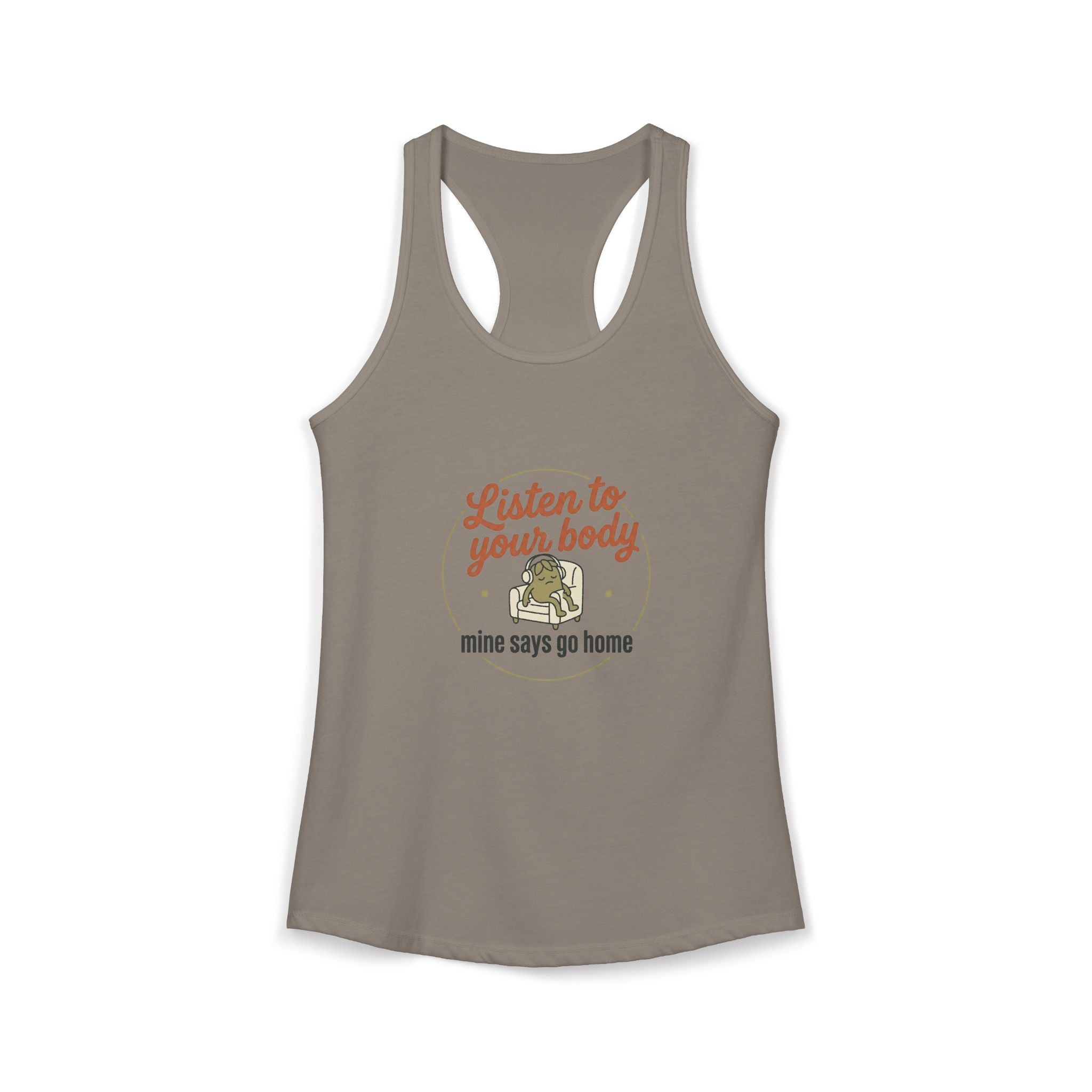 Listen to Your Body Women's Ideal Racerback Tank