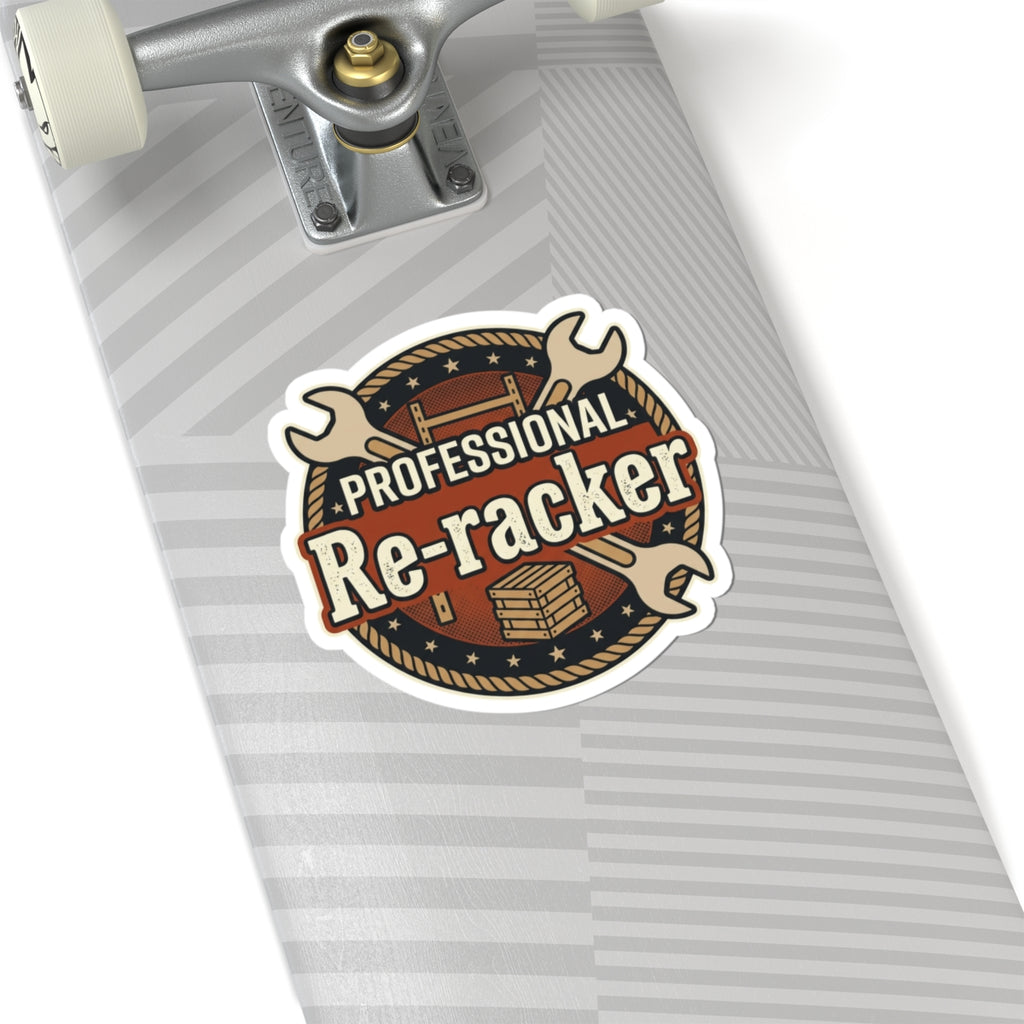 Professional Re-Racker Kiss-Cut Stickers