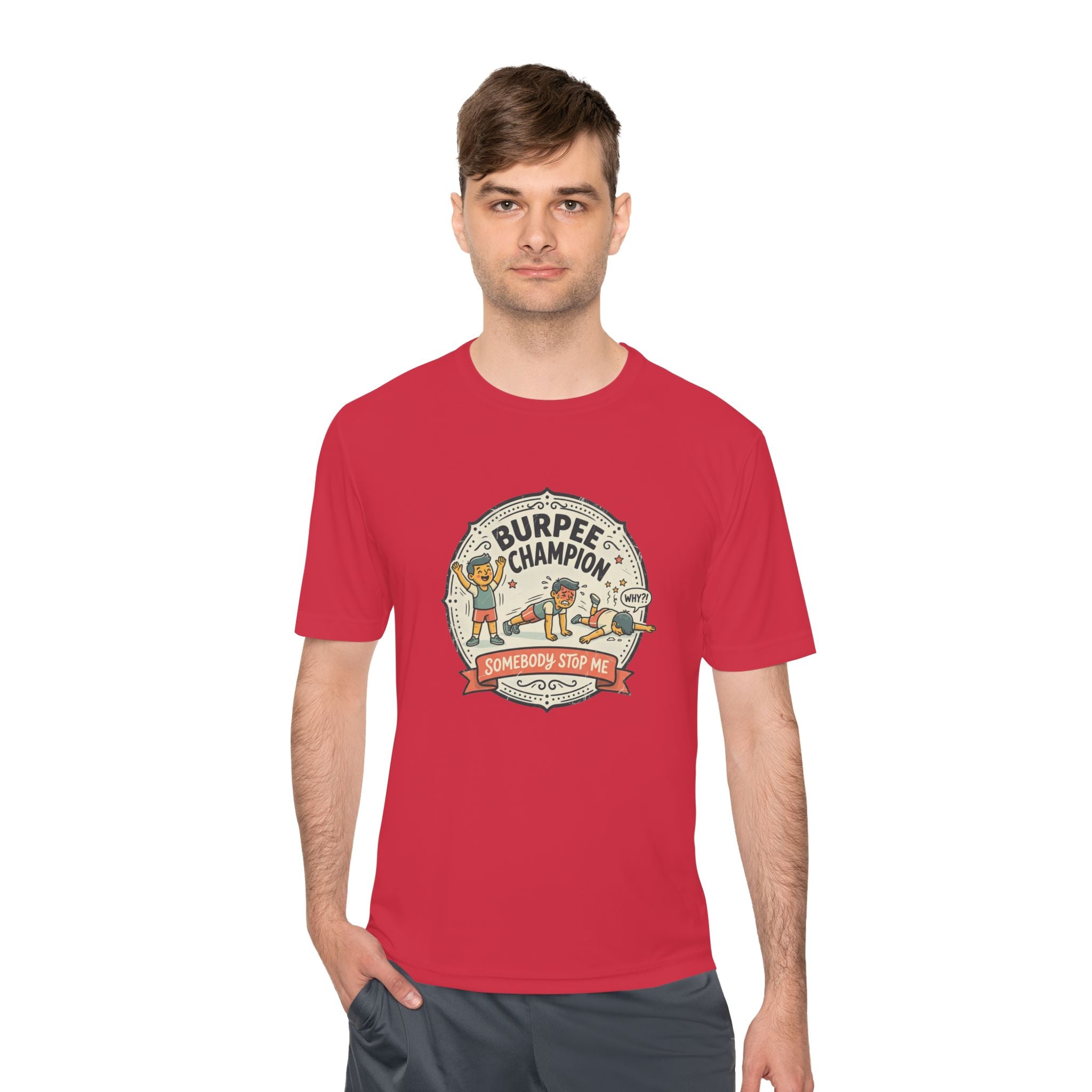 Burpee Champion Unisex Moisture Wicking Tee