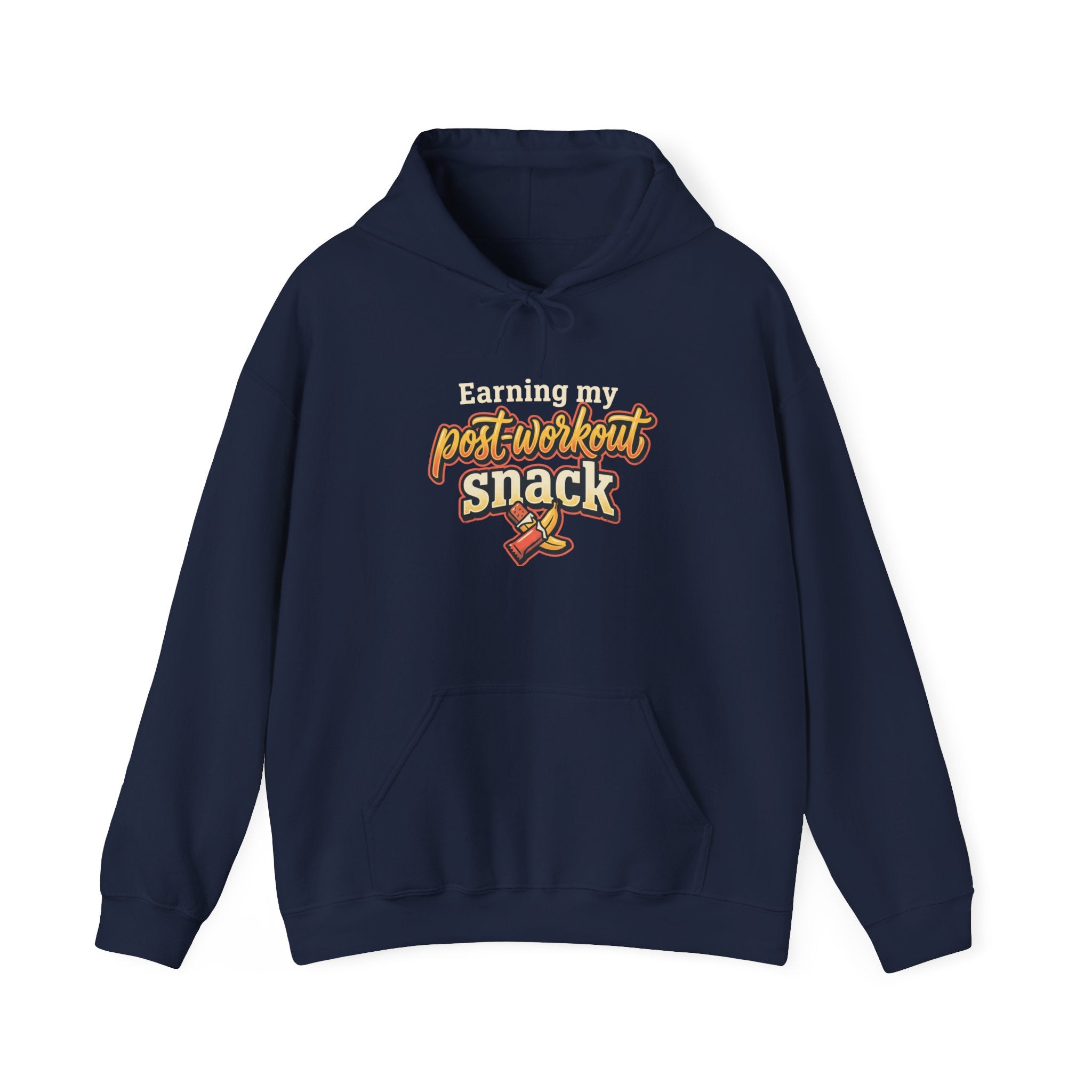 Earning My Post-Workout Snack Unisex Heavy Blend™ Hooded Sweatshirt