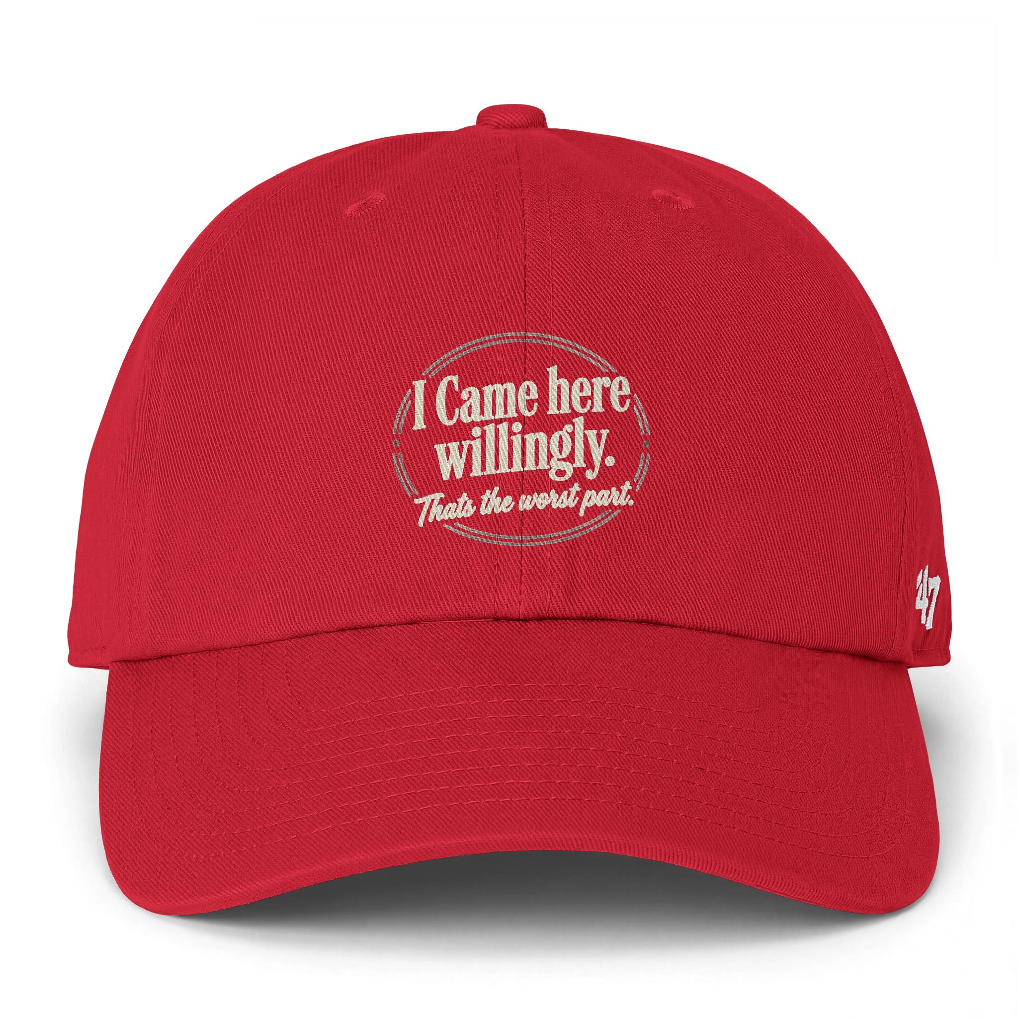 I Came Here Willingly Clean Up Cap