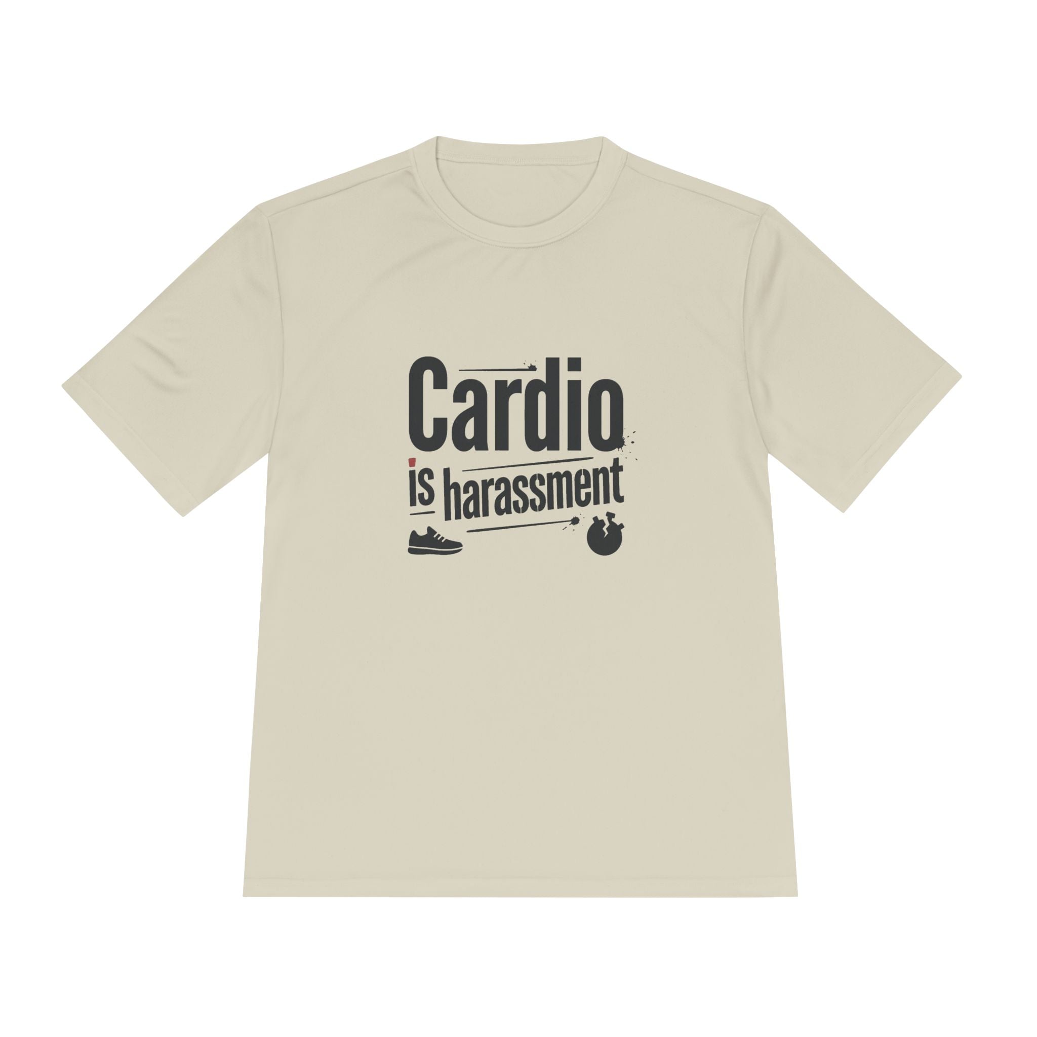 Cardio is Harassment Unisex Moisture Wicking Tee