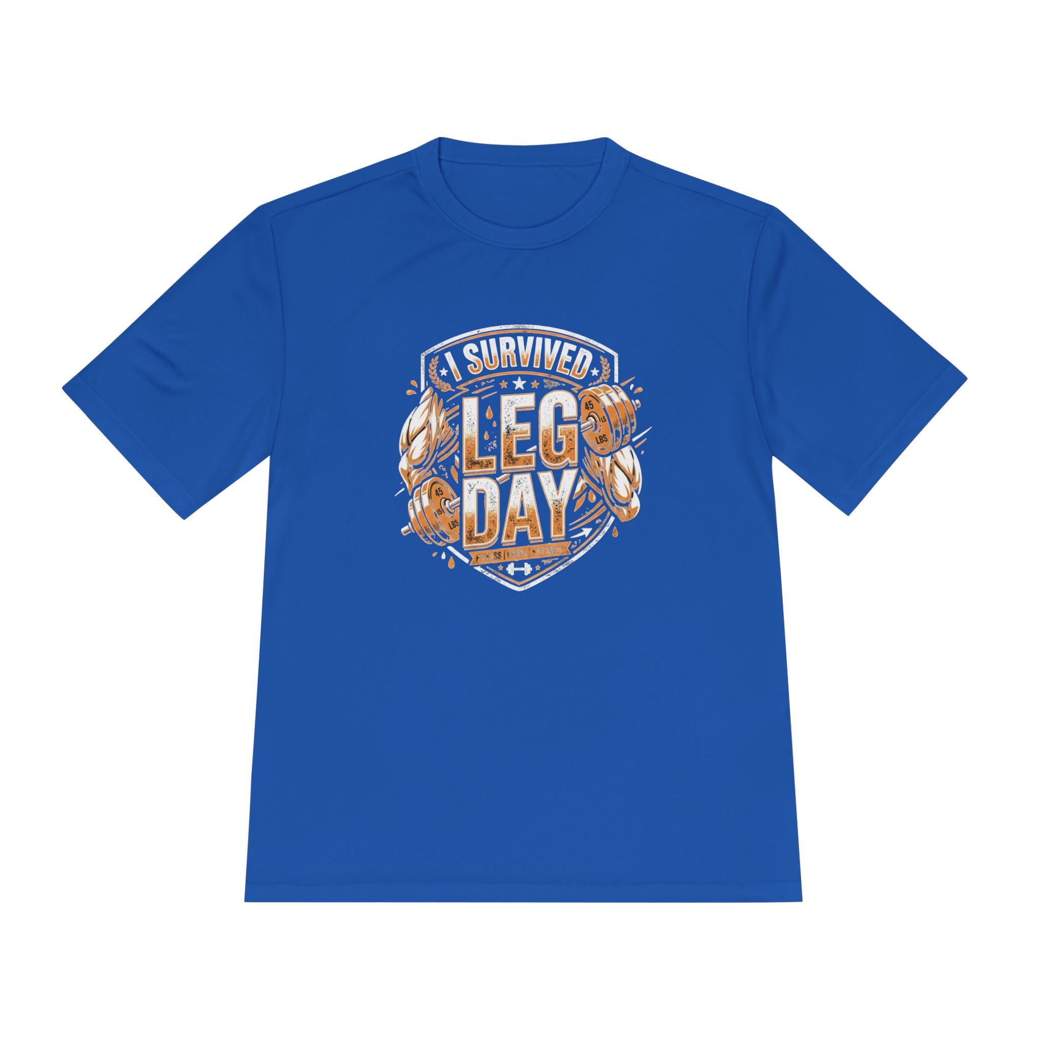 I Survived Leg Day Unisex Moisture Wicking Tee