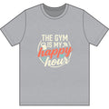 The Gym is My Happy Hour Dri-Power 100% Polyester T-Shirt