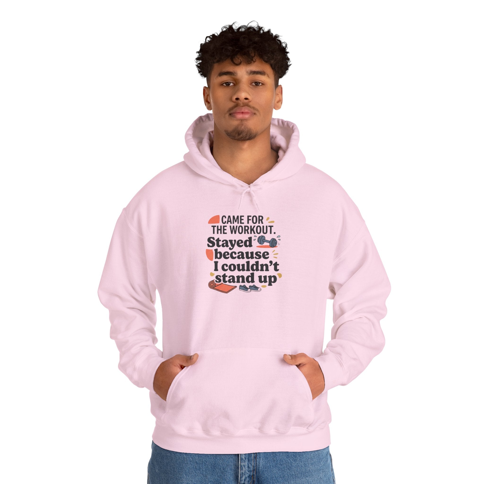 Came for the Workout Unisex Heavy Blend™ Hooded Sweatshirt