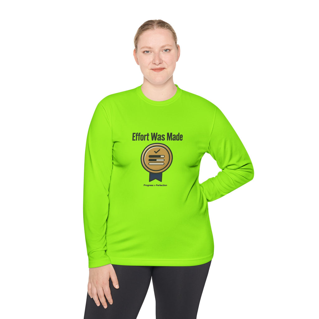 Effort was Made Unisex Lightweight Long Sleeve Tee