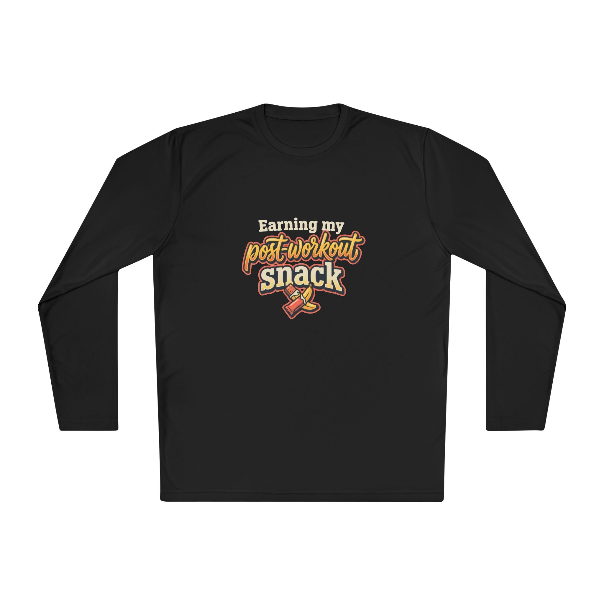 Earning My Post-Workout Snack Unisex Lightweight Long Sleeve Tee