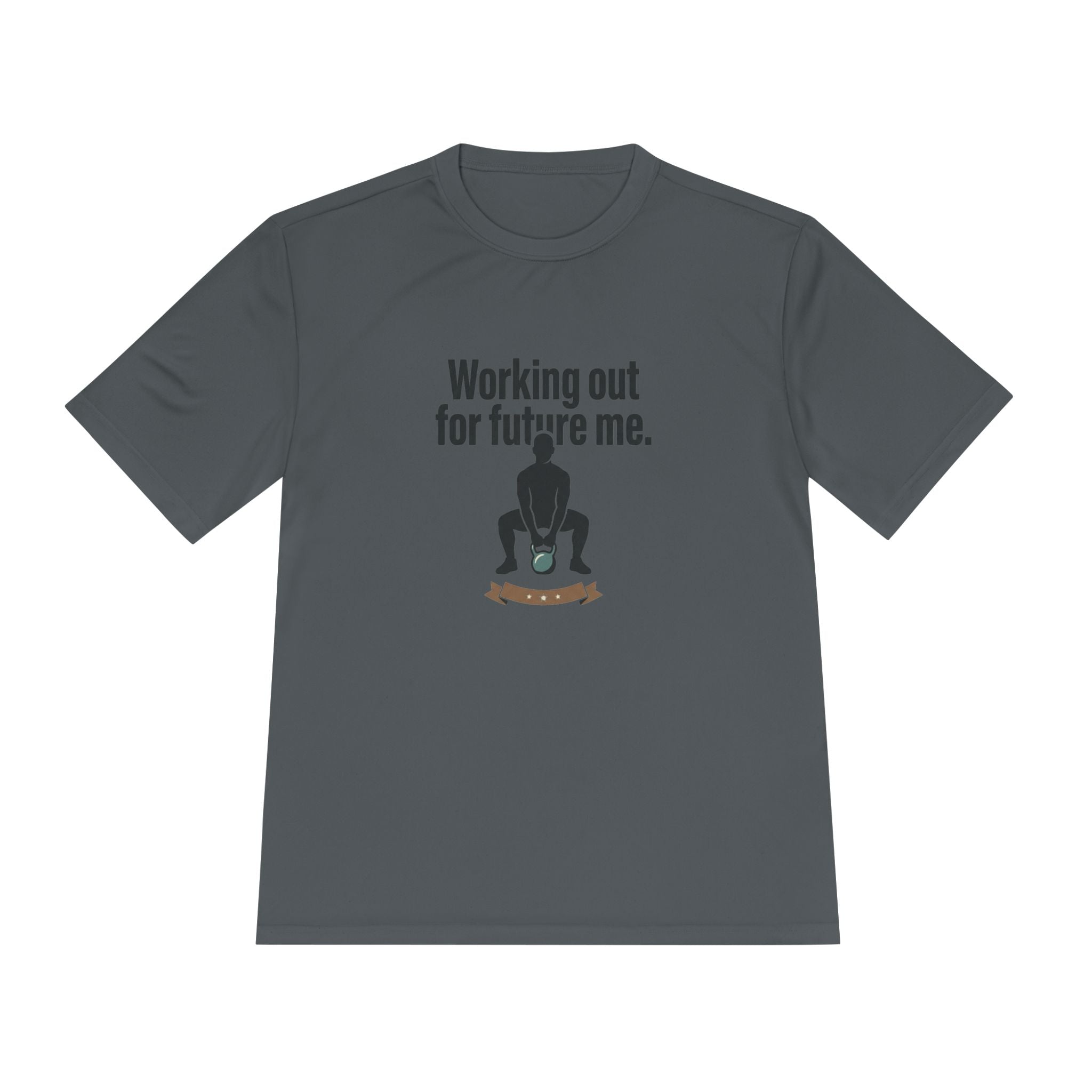 Working Out For Future Me Unisex Moisture Wicking Tee
