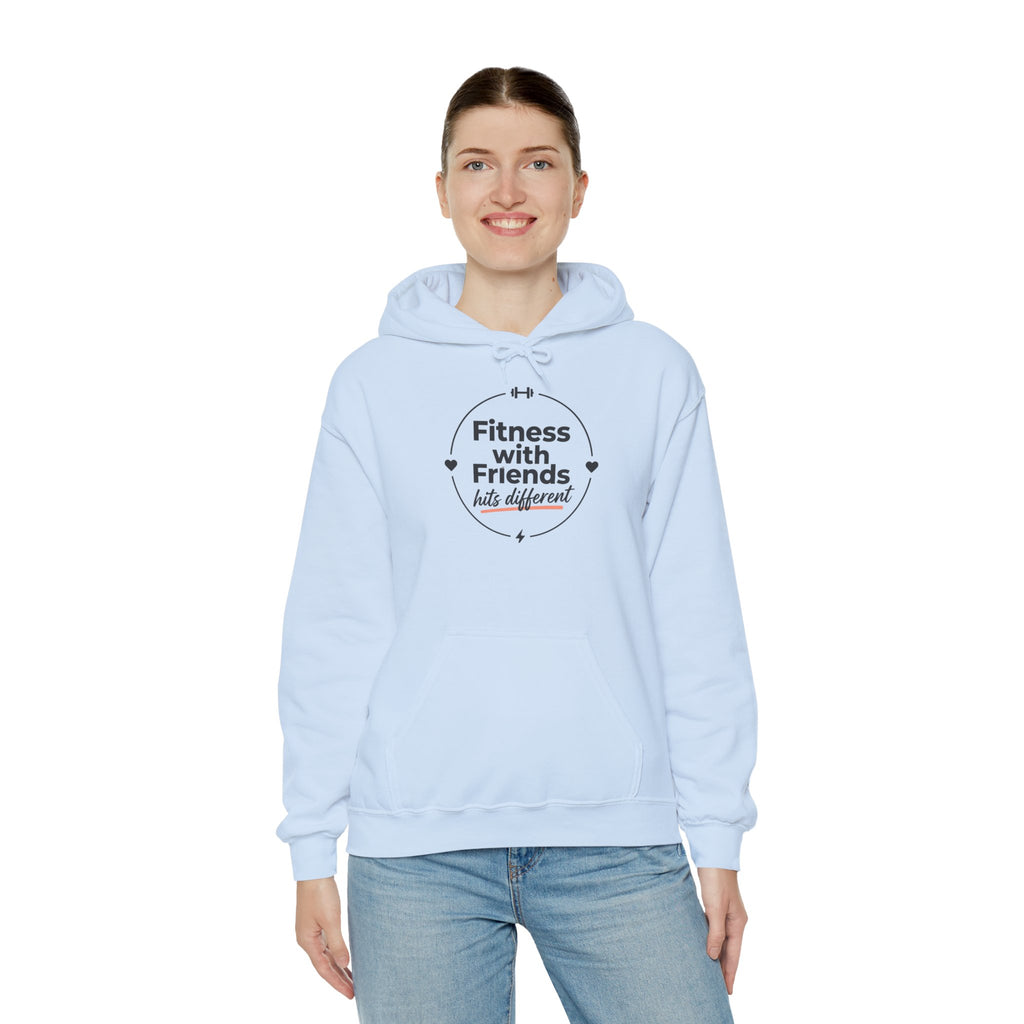 Fitness with Friends Unisex Heavy Blend™ Hooded Sweatshirt