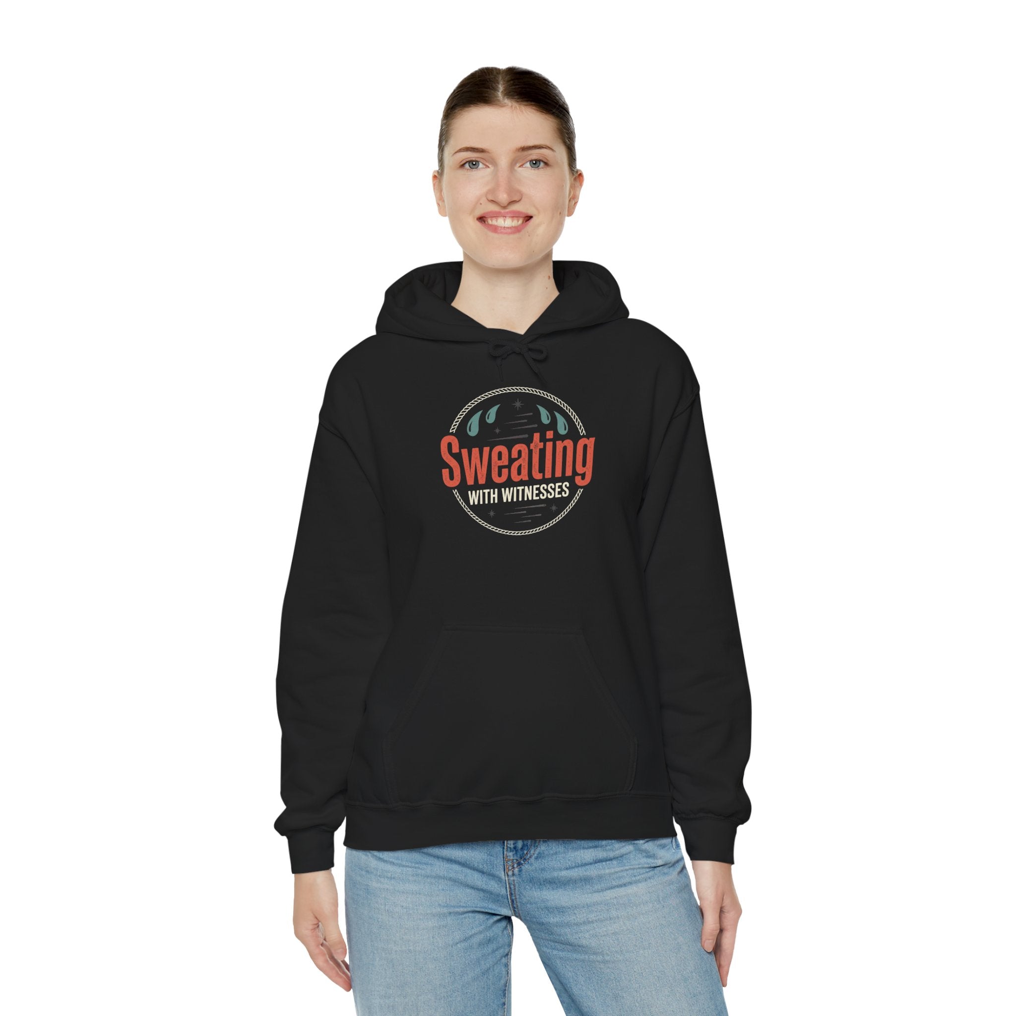 Sweating with Witnesses Unisex Heavy Blend™ Hooded Sweatshirt