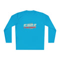 My Warm-Up is Your Workout Unisex Lightweight Long Sleeve Tee