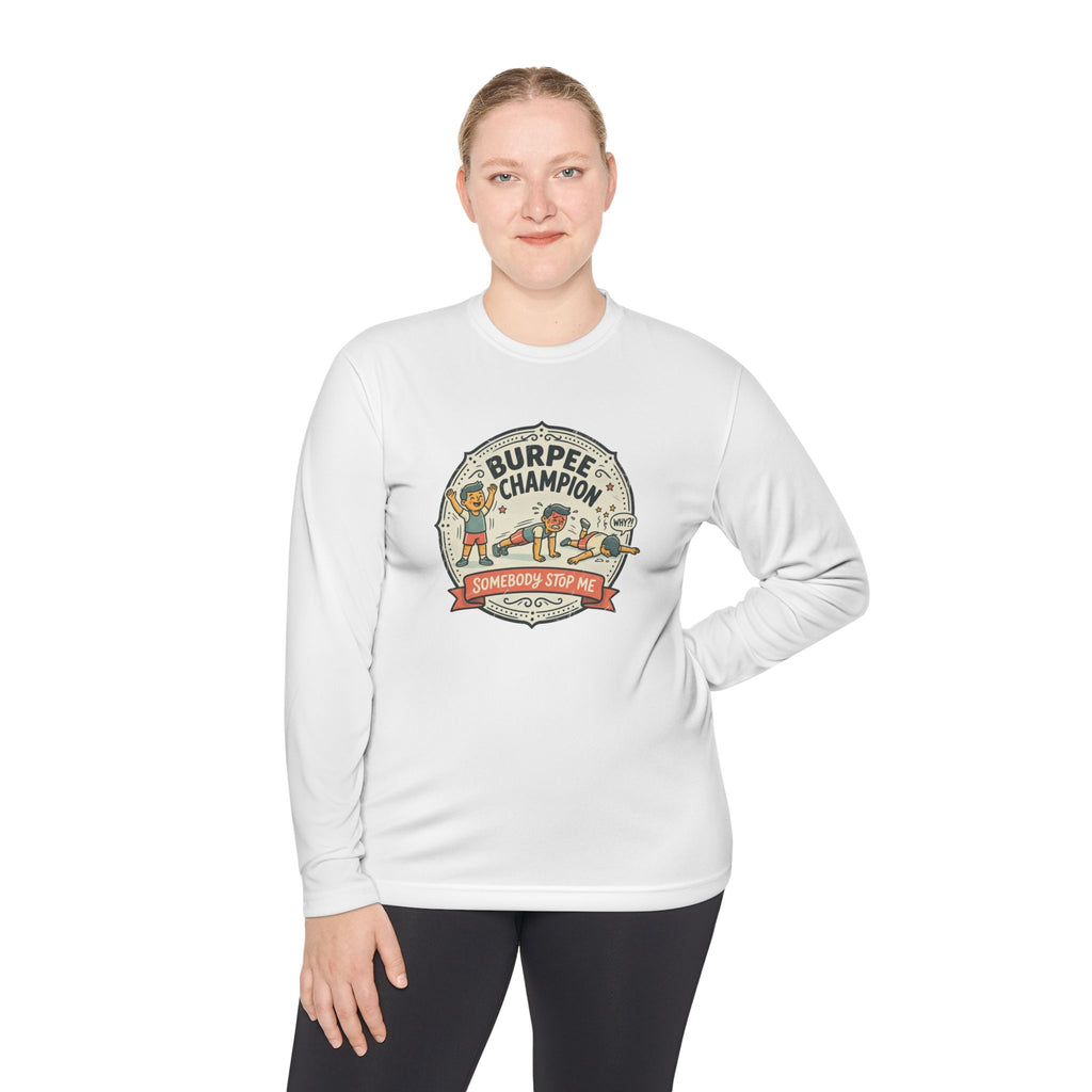 Burpee Champion Unisex Lightweight Long Sleeve Tee