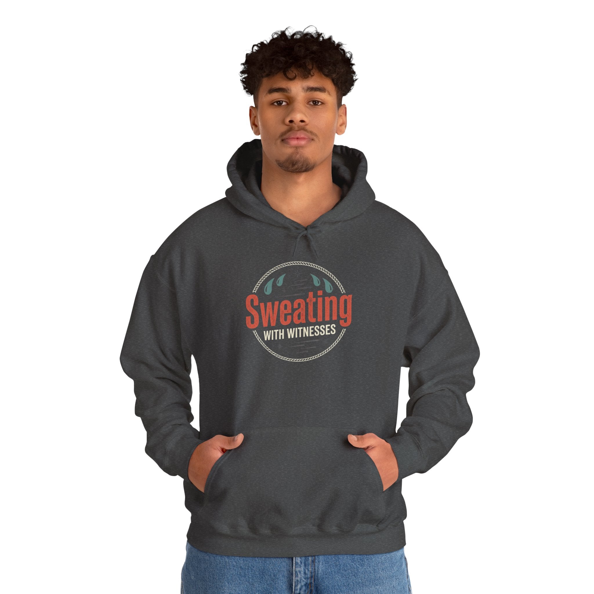 Sweating with Witnesses Unisex Heavy Blend™ Hooded Sweatshirt