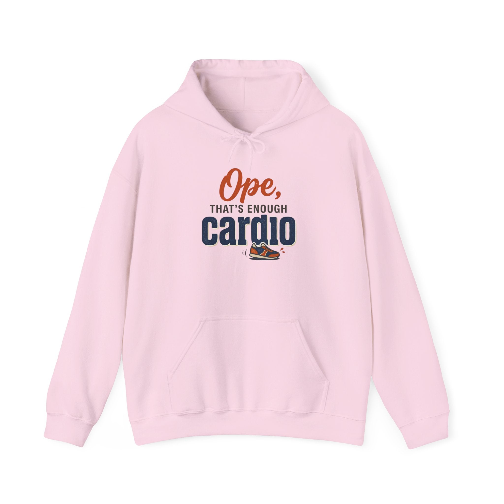 Ope, That's Enough Cardio Unisex Heavy Blend™ Hooded Sweatshirt