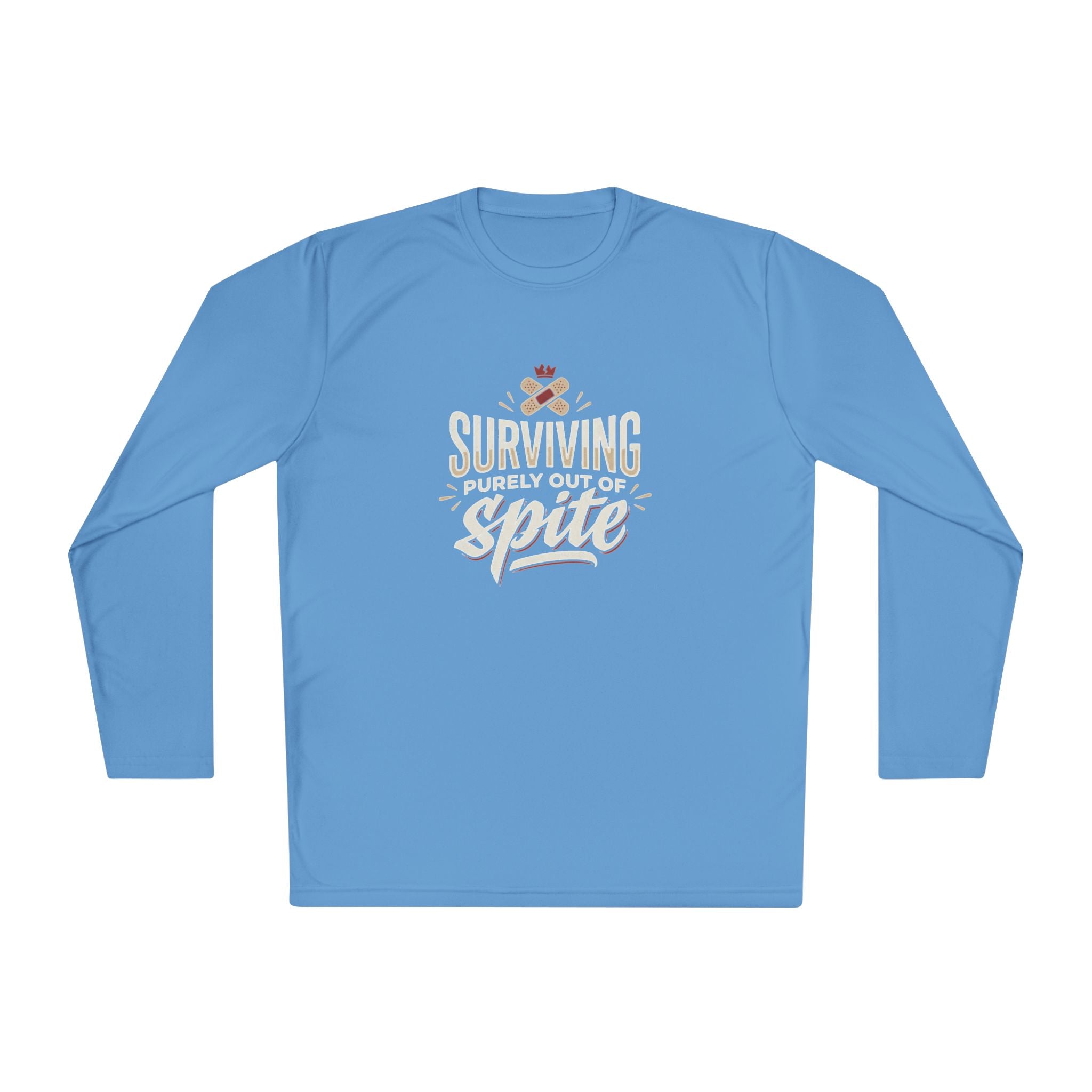 Surviving Purely Out of Spite Unisex Lightweight Long Sleeve Tee
