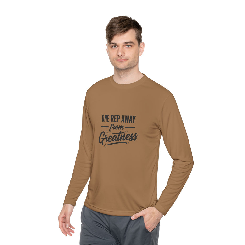 One Rep Away Unisex Lightweight Long Sleeve Tee