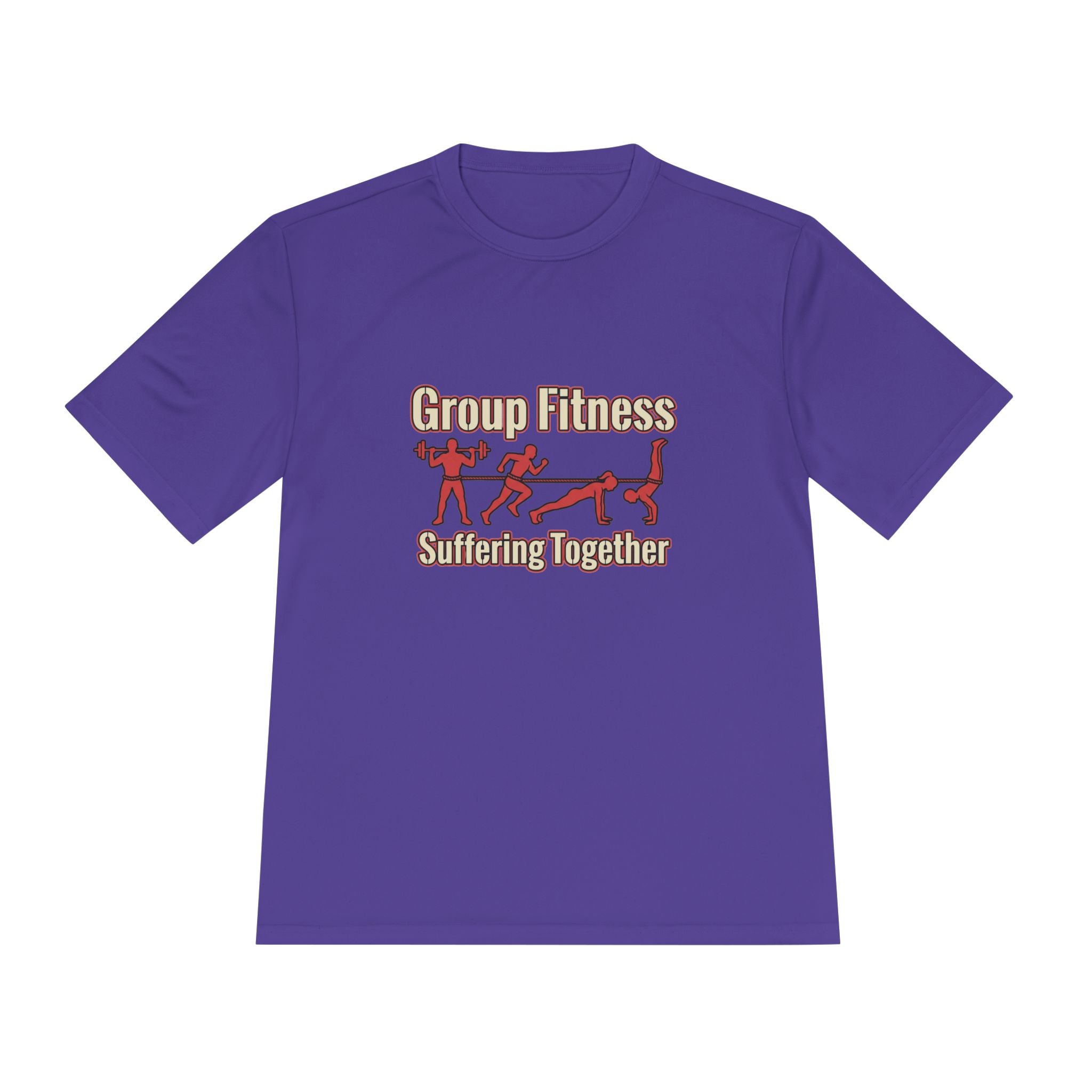 Group Fitness Suffering Together Unisex Moisture Wicking Tee