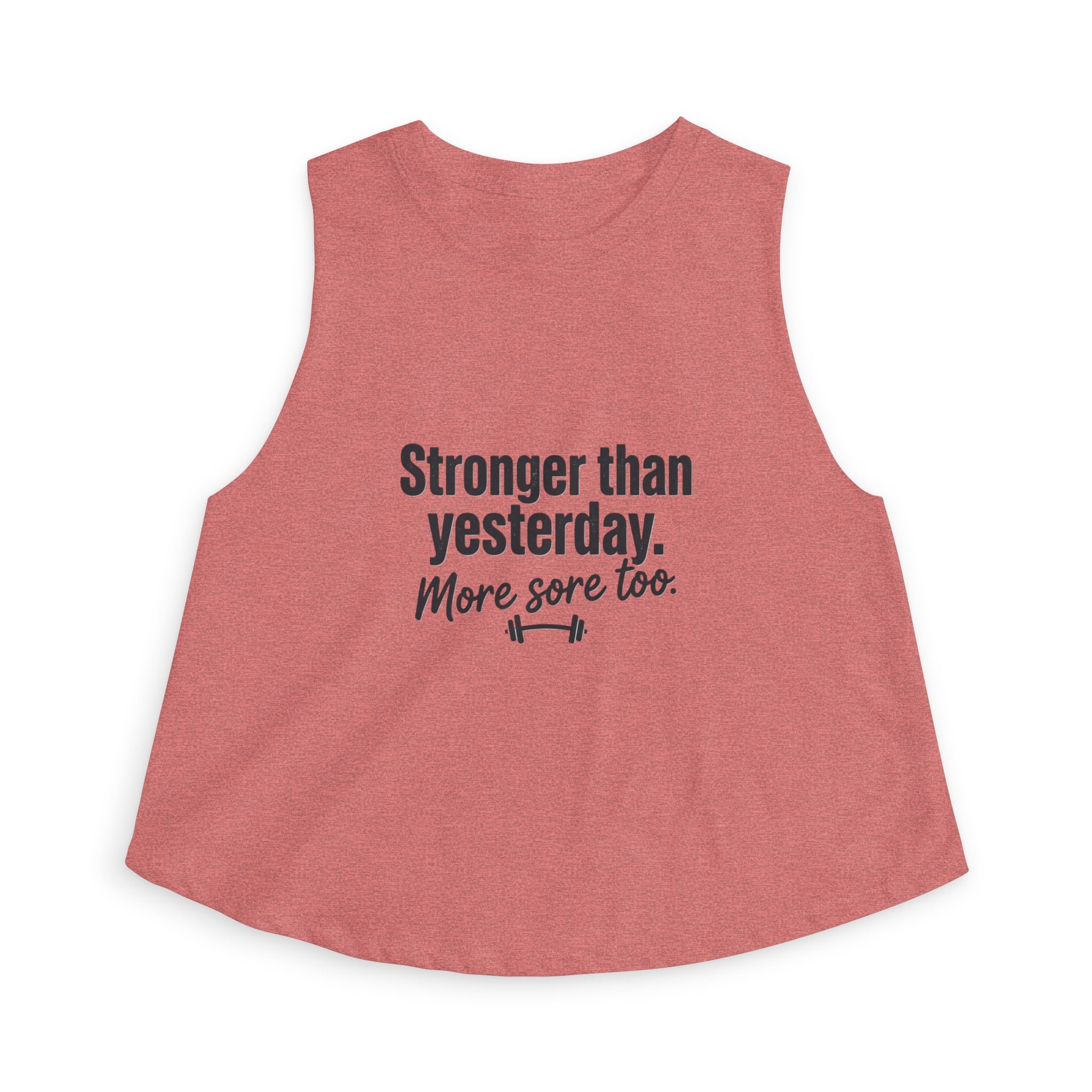 Stronger Than Yesterday Women's Crop Top