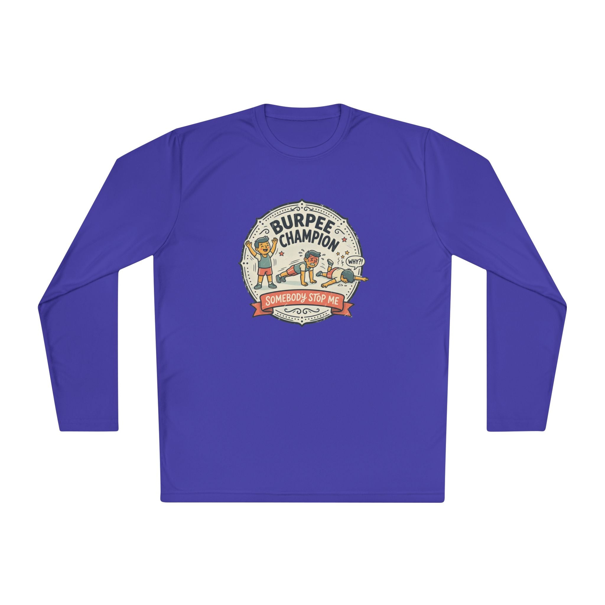 Burpee Champion Unisex Lightweight Long Sleeve Tee