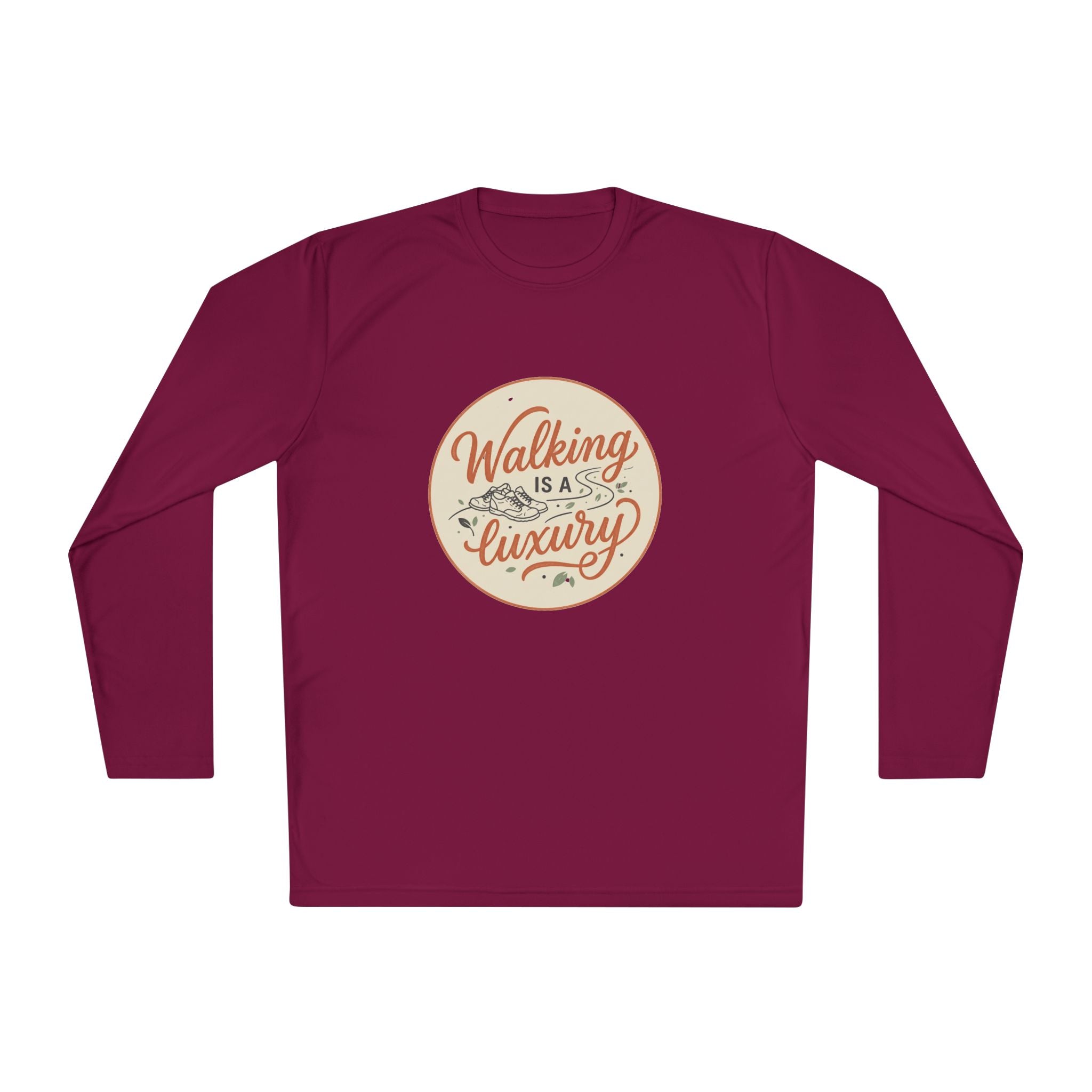 Walking is a Luxury Unisex Lightweight Long Sleeve Tee