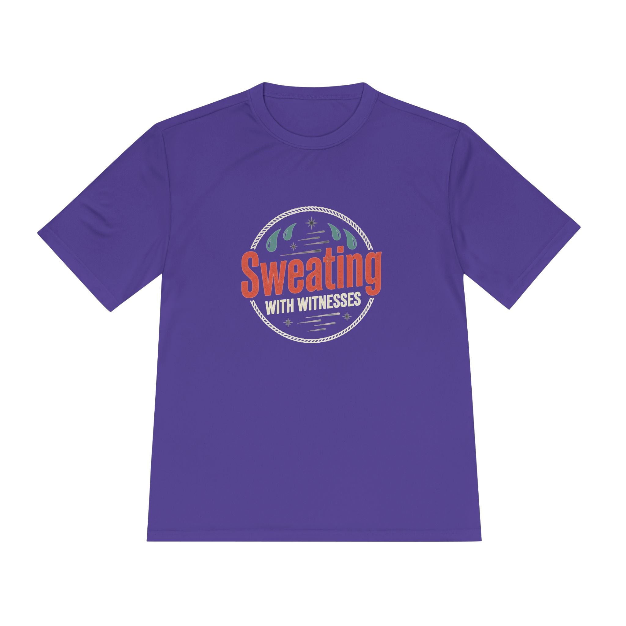 Sweating with Witnesses Unisex Moisture Wicking Tee