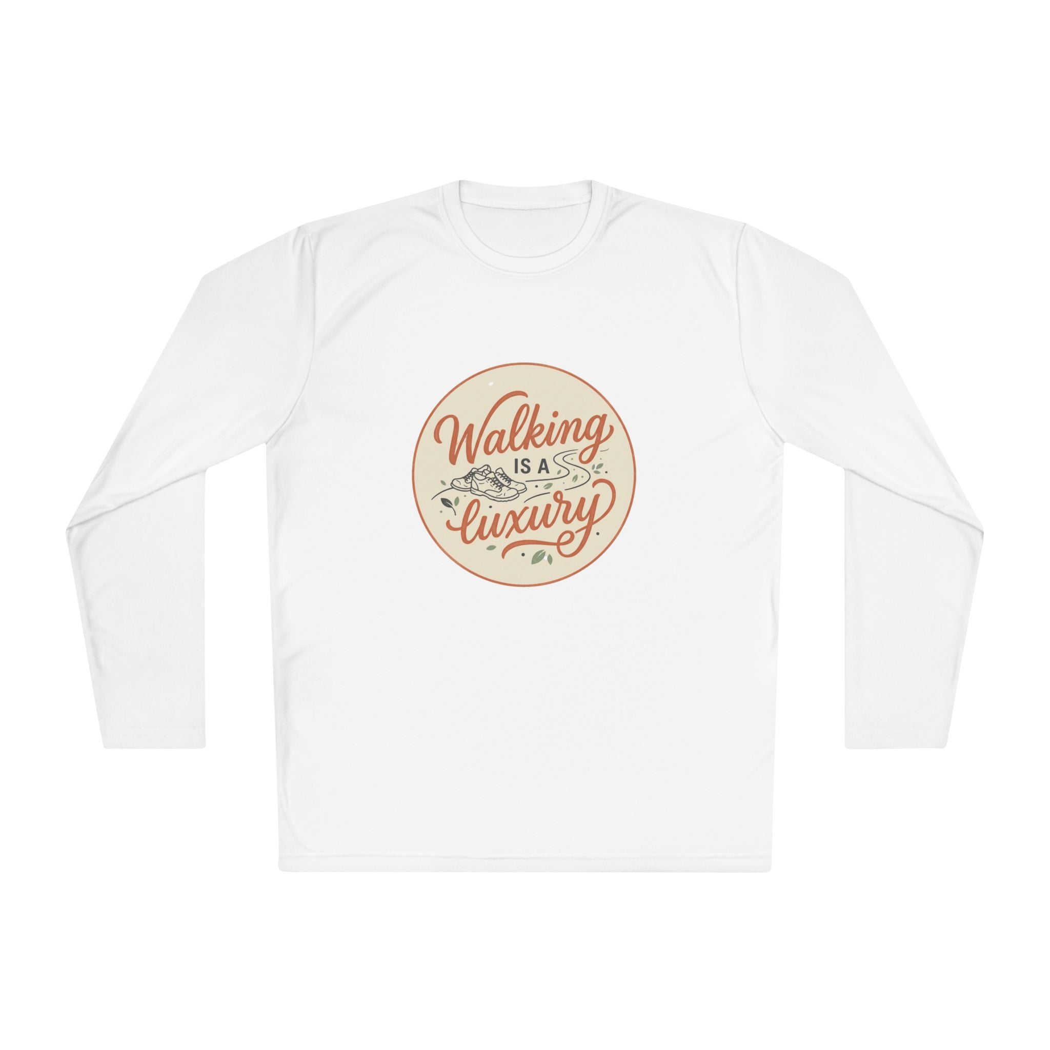 Walking is a Luxury Unisex Lightweight Long Sleeve Tee