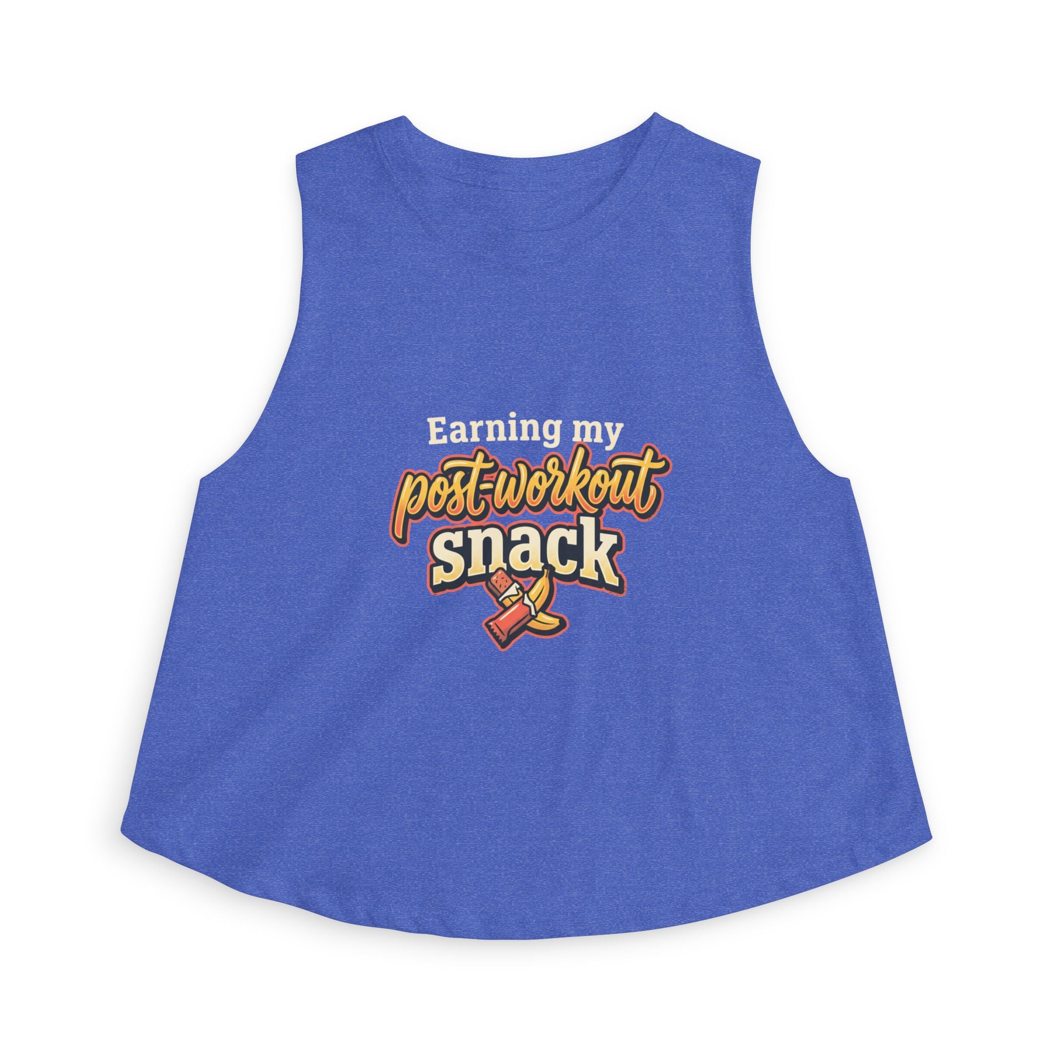 Earning My Post-Workout Snack Women's Crop Top