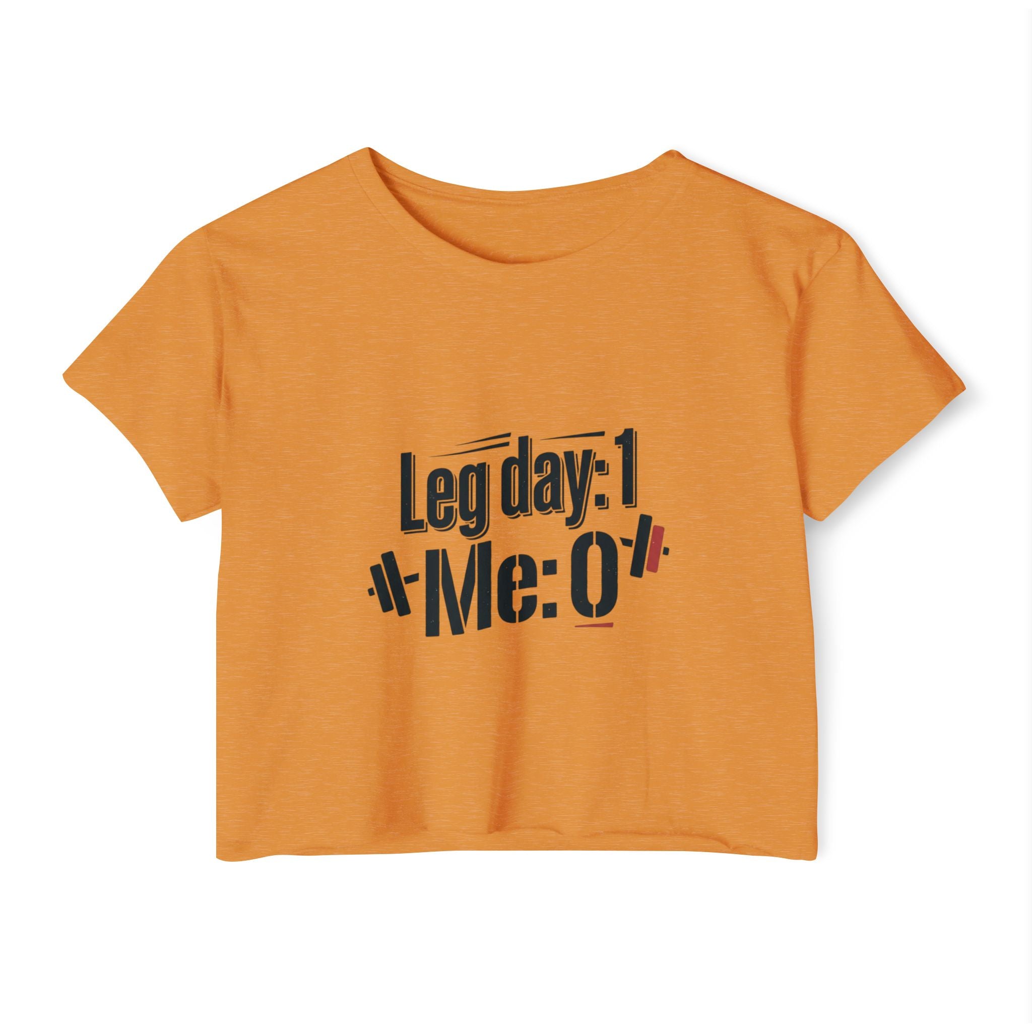 Leg Day Women's Festival Crop Top