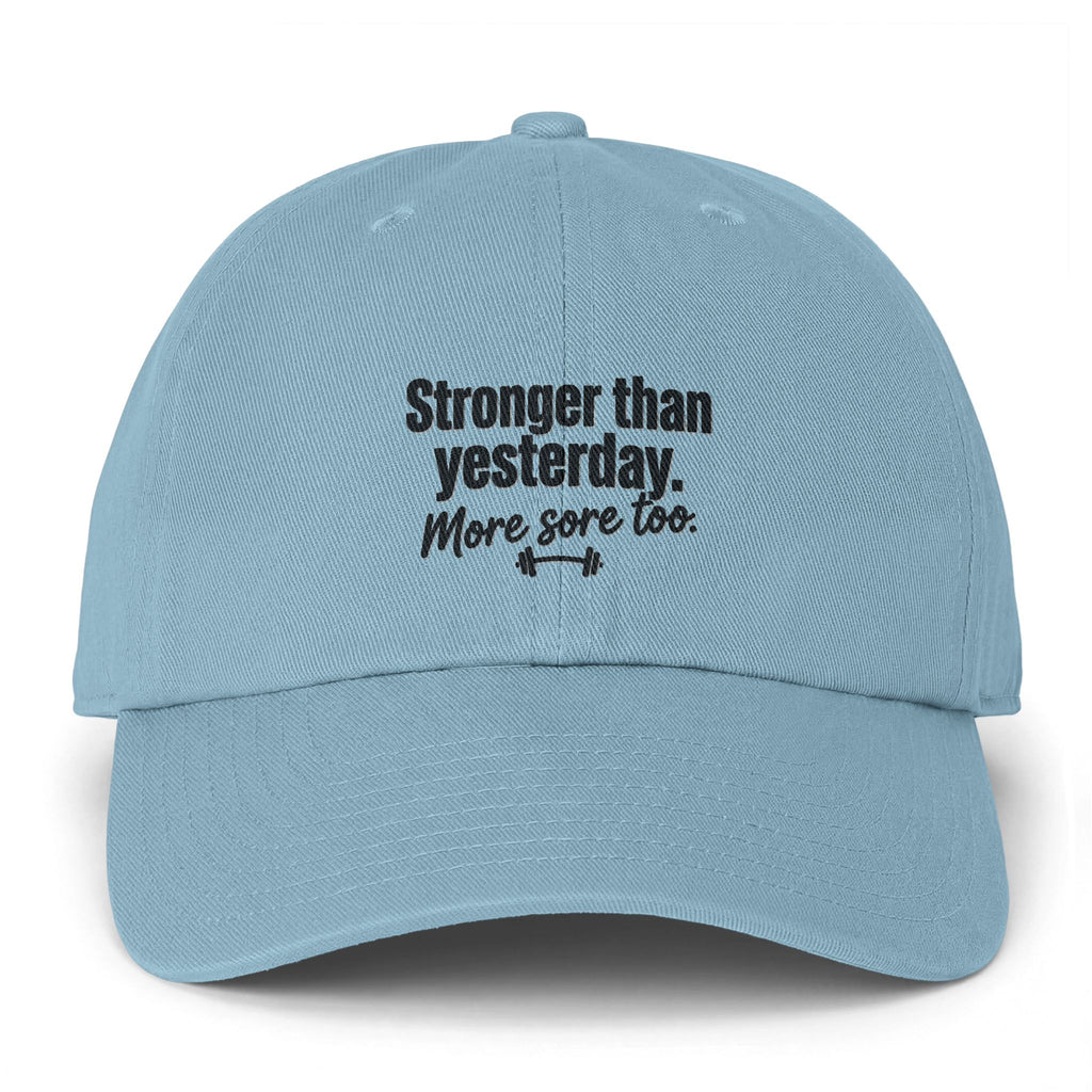 Stronger Than Yesterday Clean Up Cap