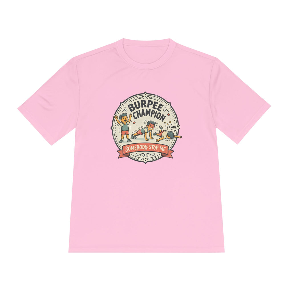 Burpee Champion Unisex Moisture Wicking Tee