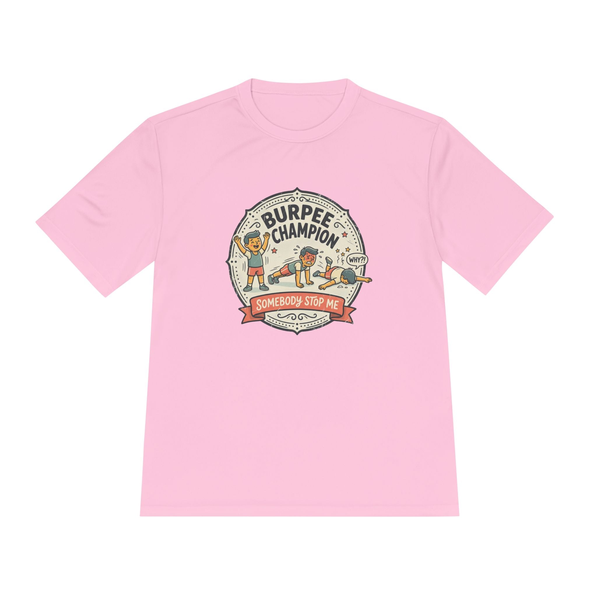 Burpee Champion Unisex Moisture Wicking Tee