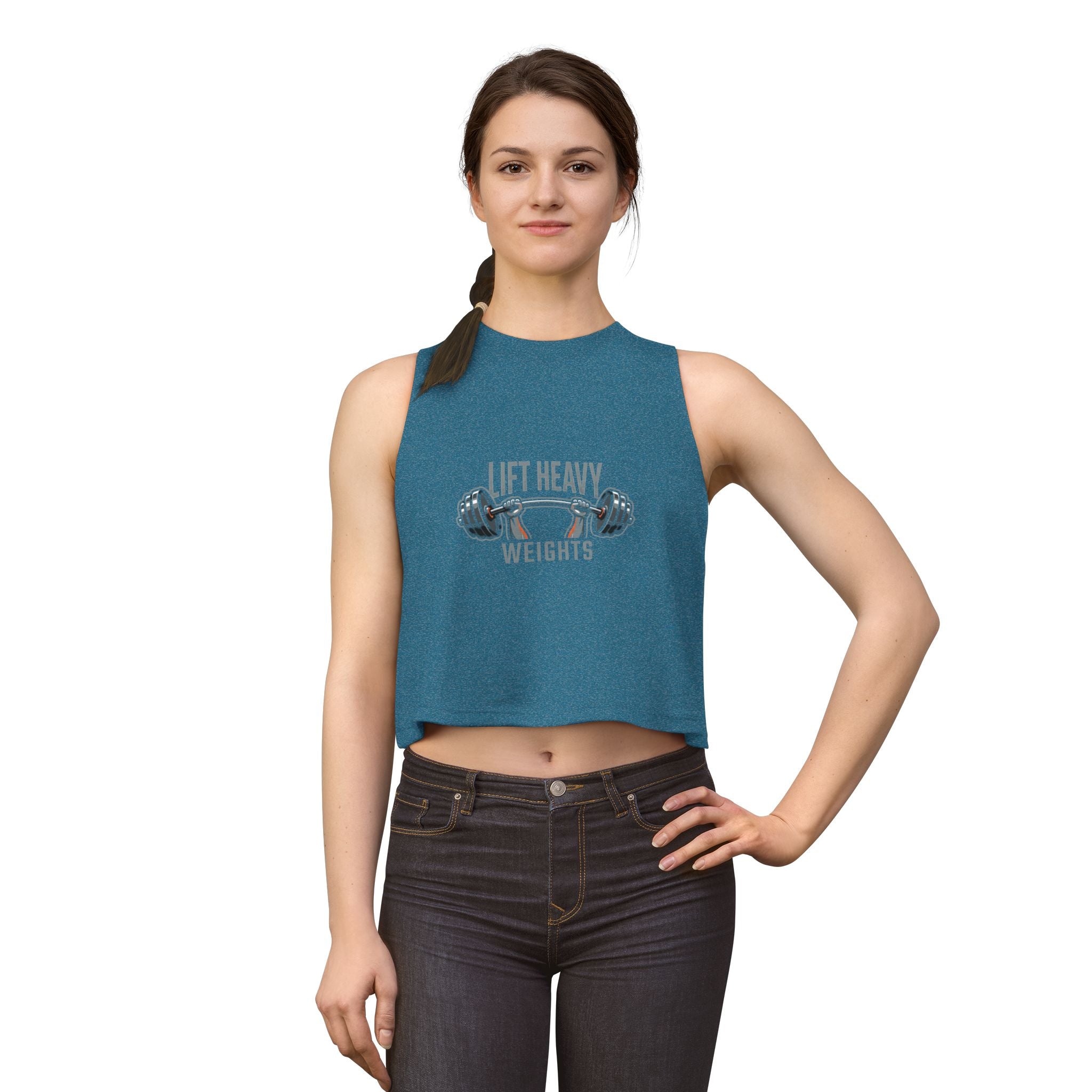 Lift Heavy Weights Women's Crop Top