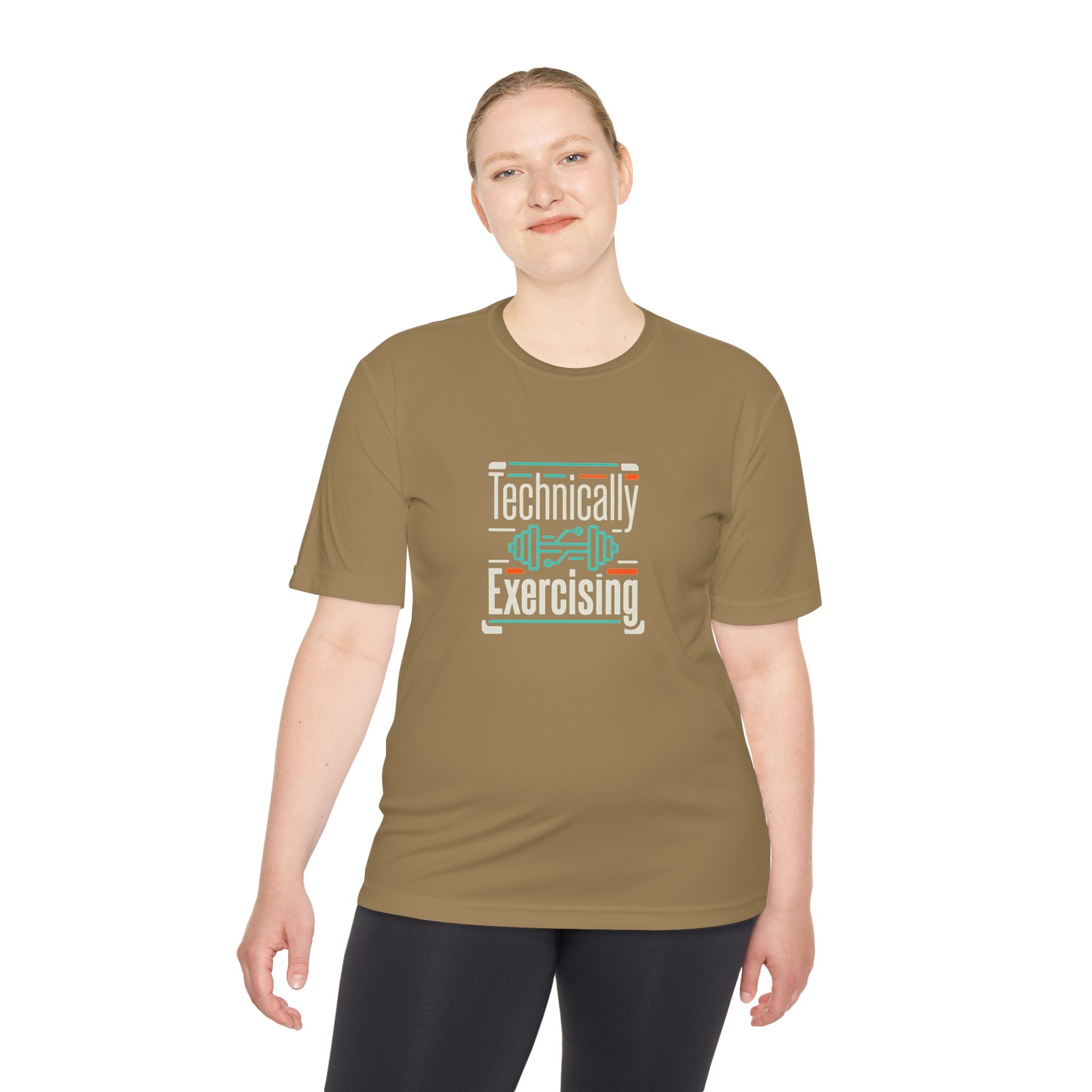 Technically Exercising Unisex Moisture Wicking Tee