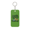 Currently Negotiating with my Hamstrings Double-Sided Keychain Charm