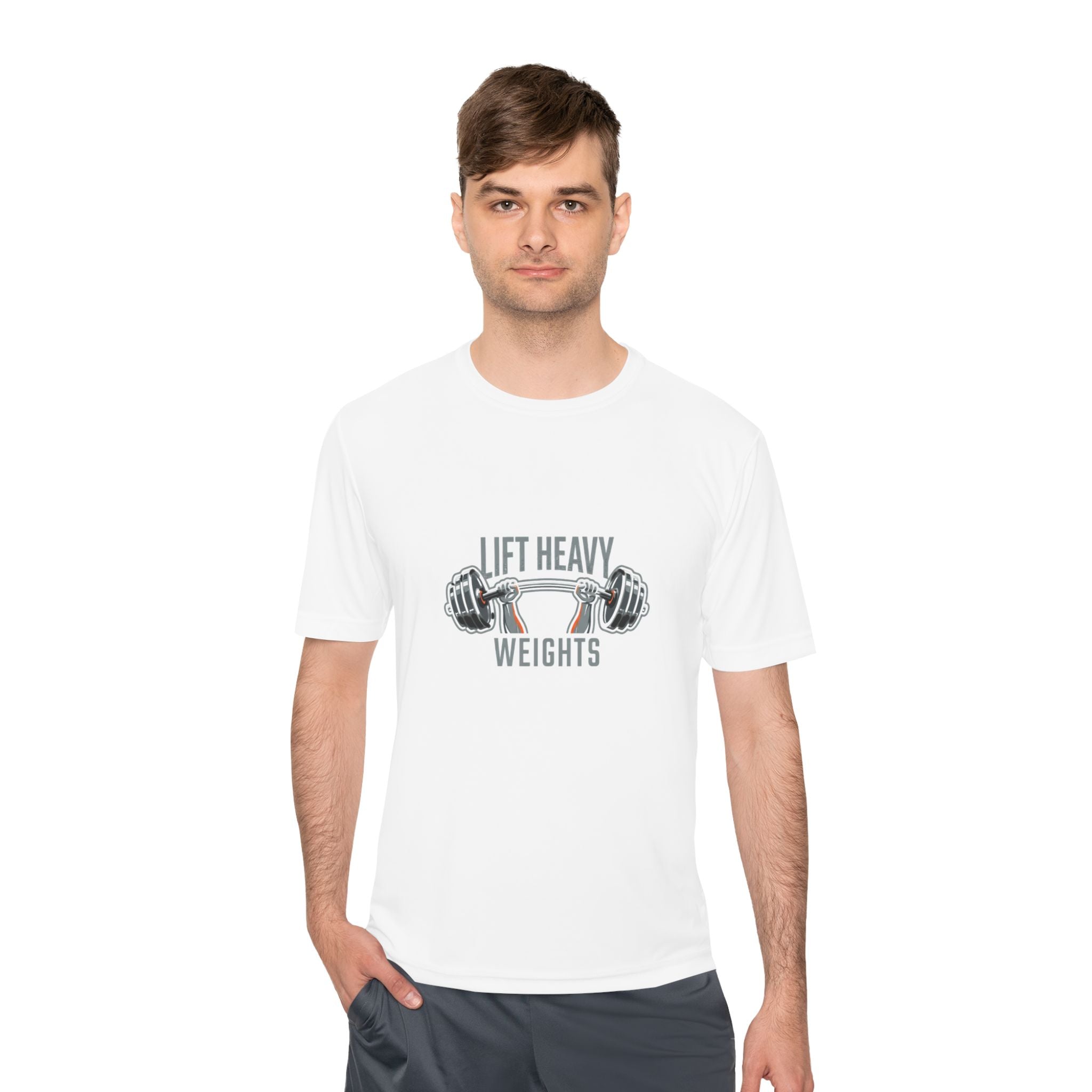 Lift Heavy Weights Unisex Moisture Wicking Tee