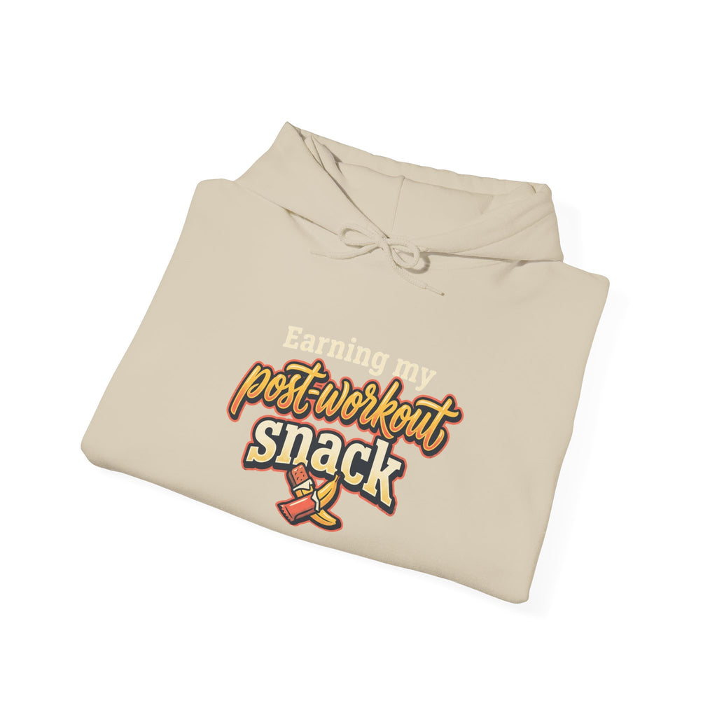 Earning My Post-Workout Snack Unisex Heavy Blend™ Hooded Sweatshirt