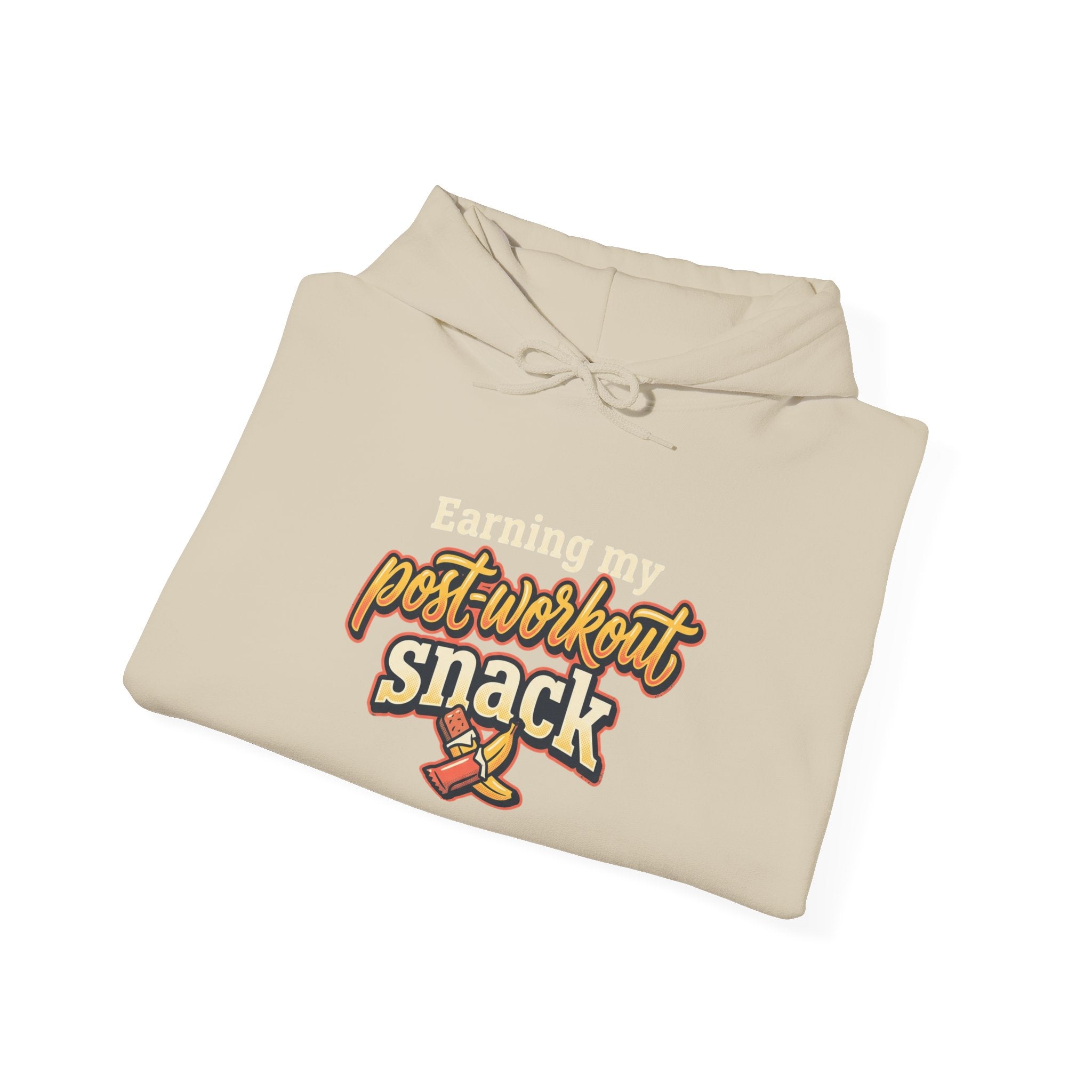 Earning My Post-Workout Snack Unisex Heavy Blend™ Hooded Sweatshirt