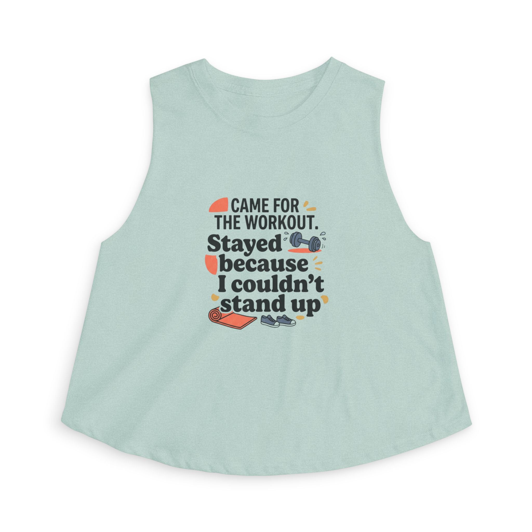 Came for the Workout Women's Crop Top
