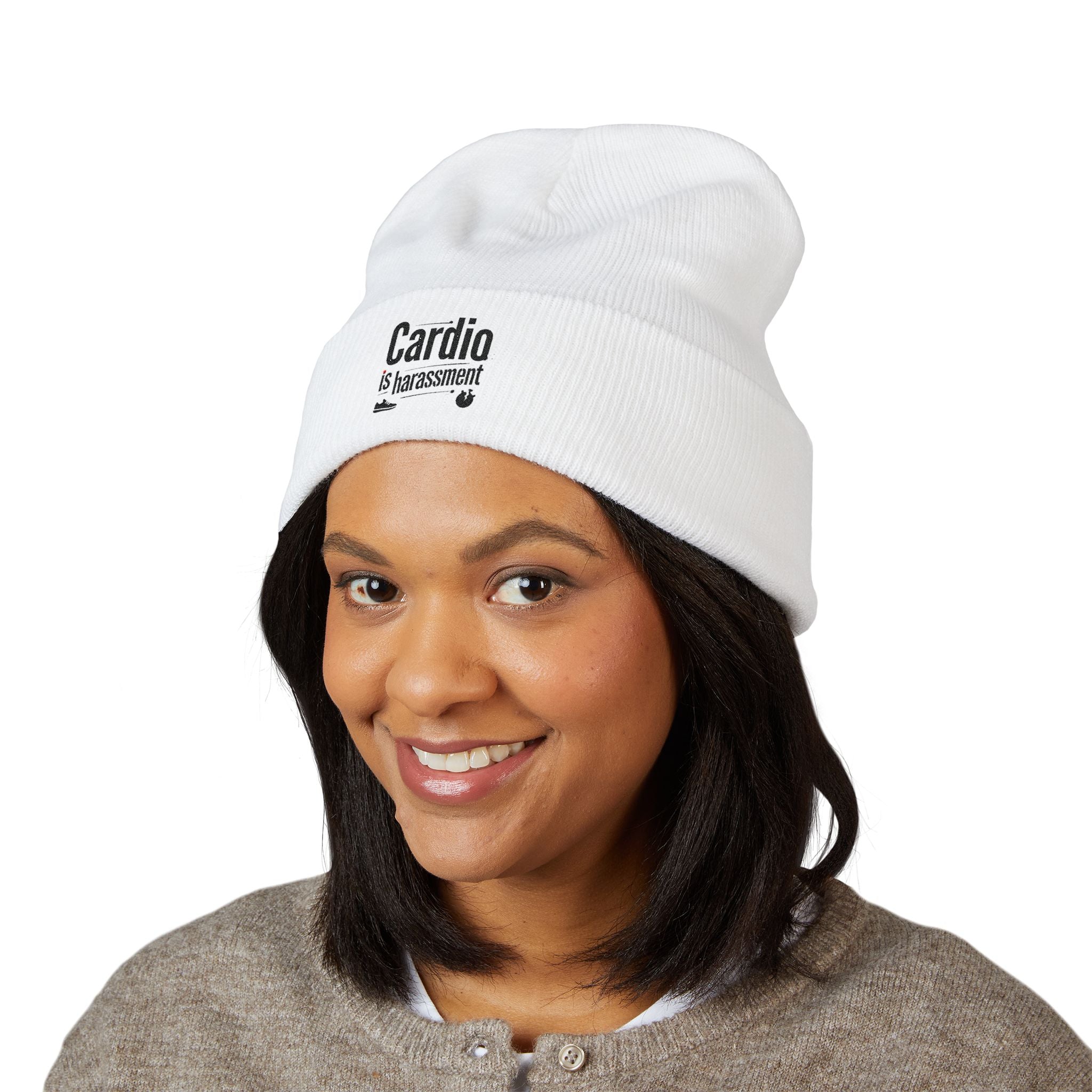Cardio is Harassment Classic Cuffed Beanie (Embroidery)