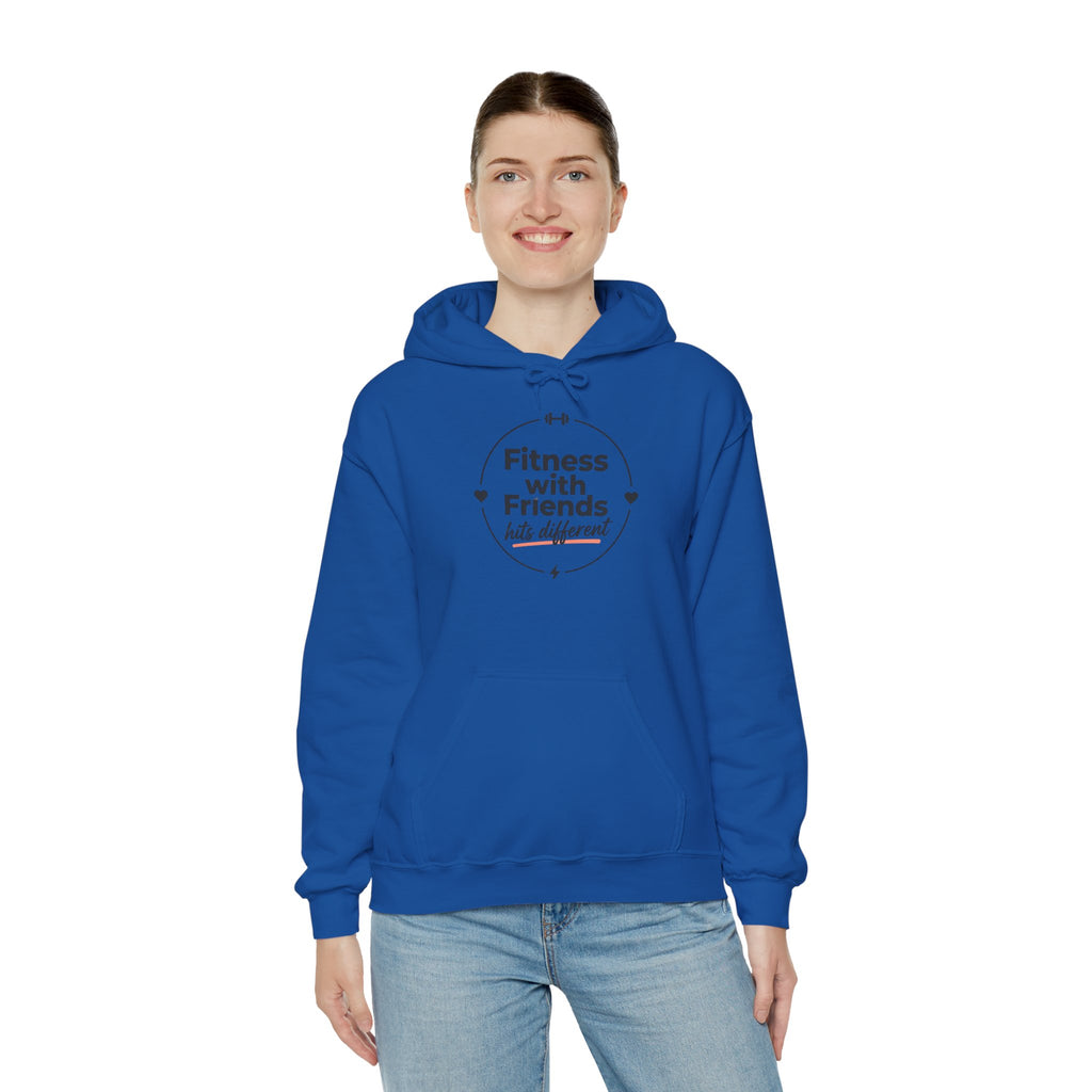 Fitness with Friends Unisex Heavy Blend™ Hooded Sweatshirt