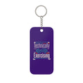 Technically Exercising Double-Sided Keychain Charm