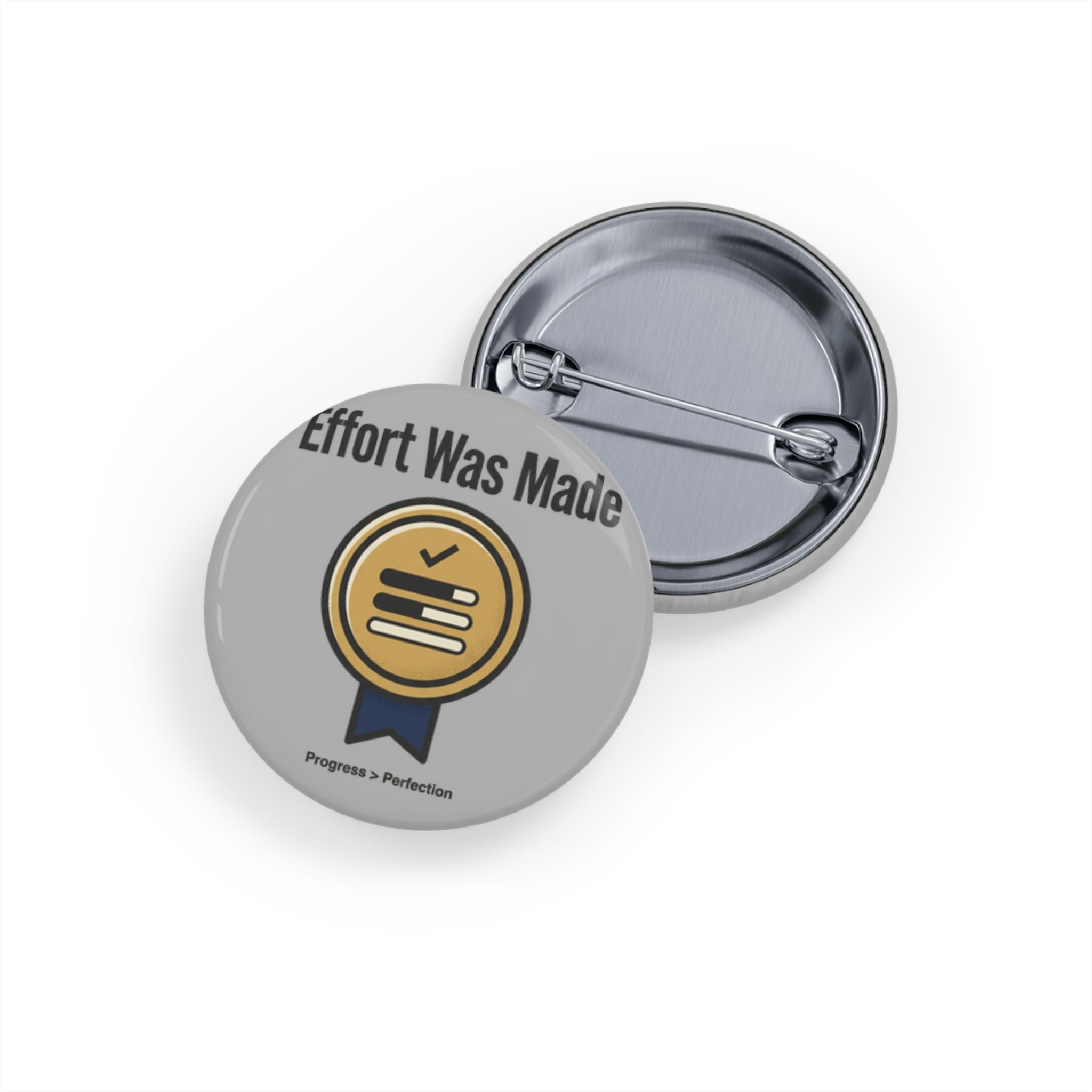 Effort was Made Round Pins
