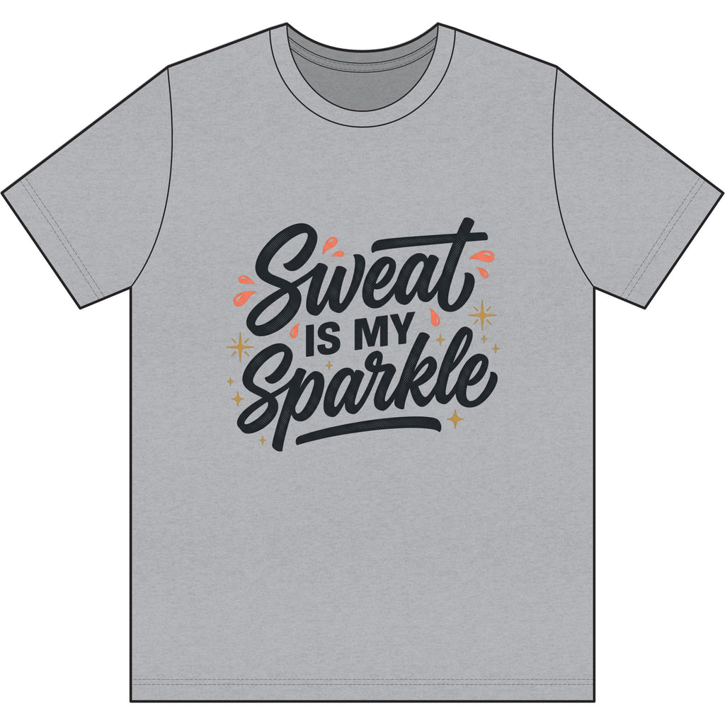Sweat is My Sparkle Dri-Power 100% Polyester T-Shirt