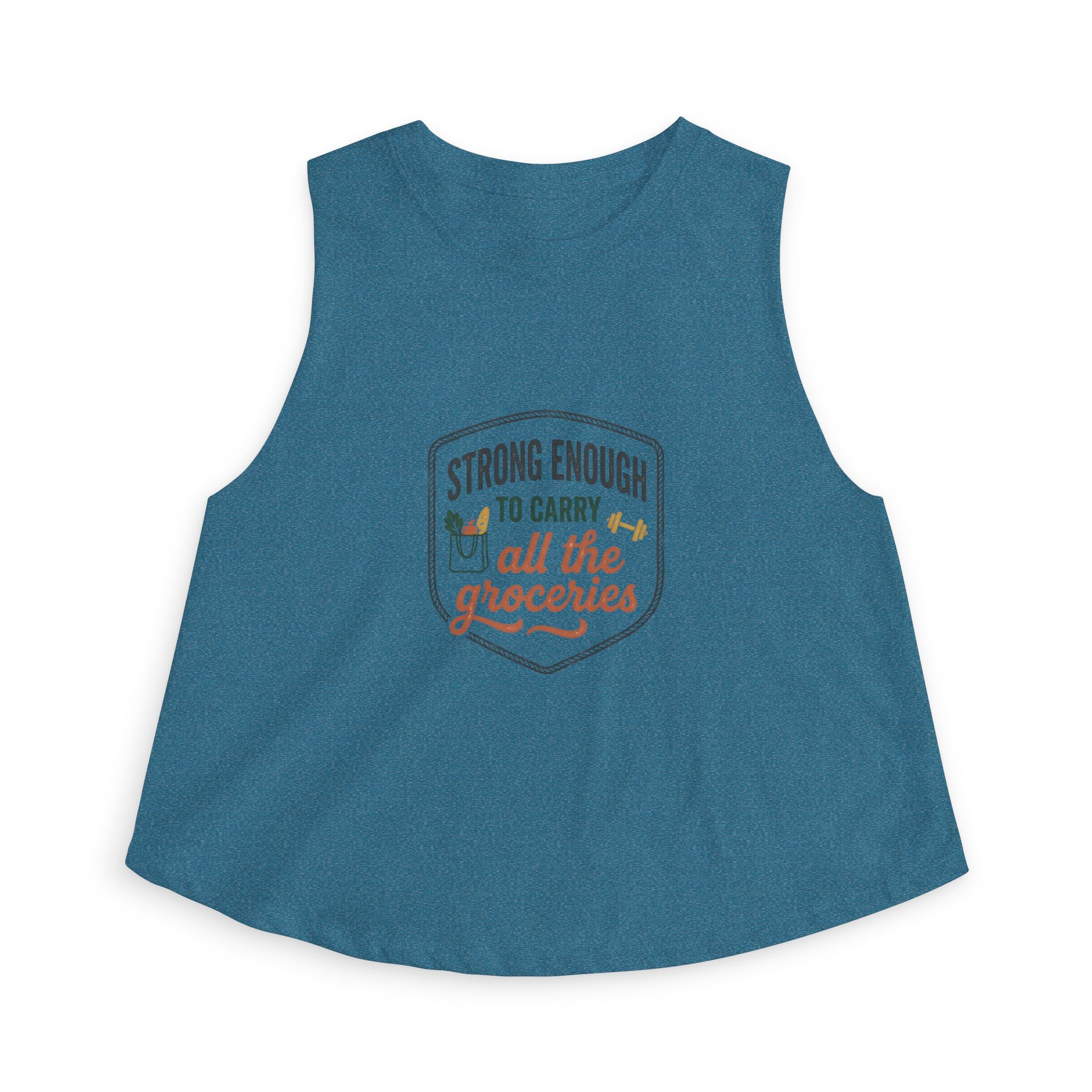 Strong Enough to Carry All the Groceries Women's Crop Top