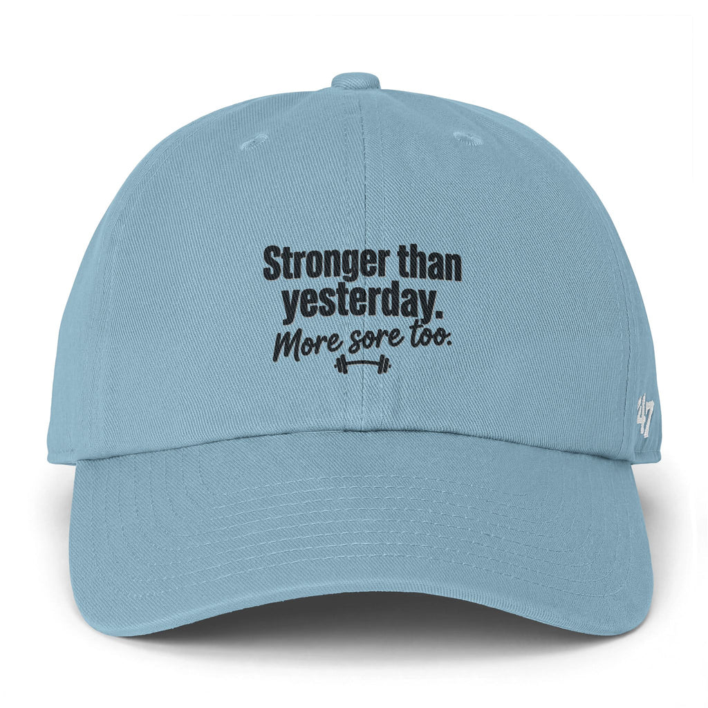 Stronger Than Yesterday Clean Up Cap