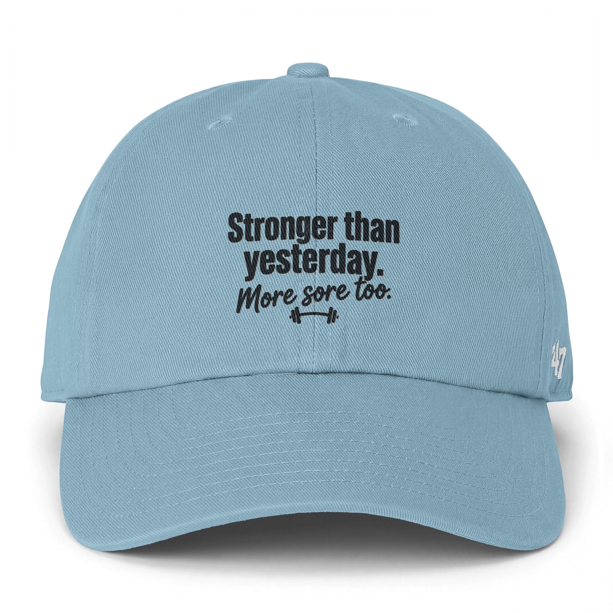 Stronger Than Yesterday Clean Up Cap