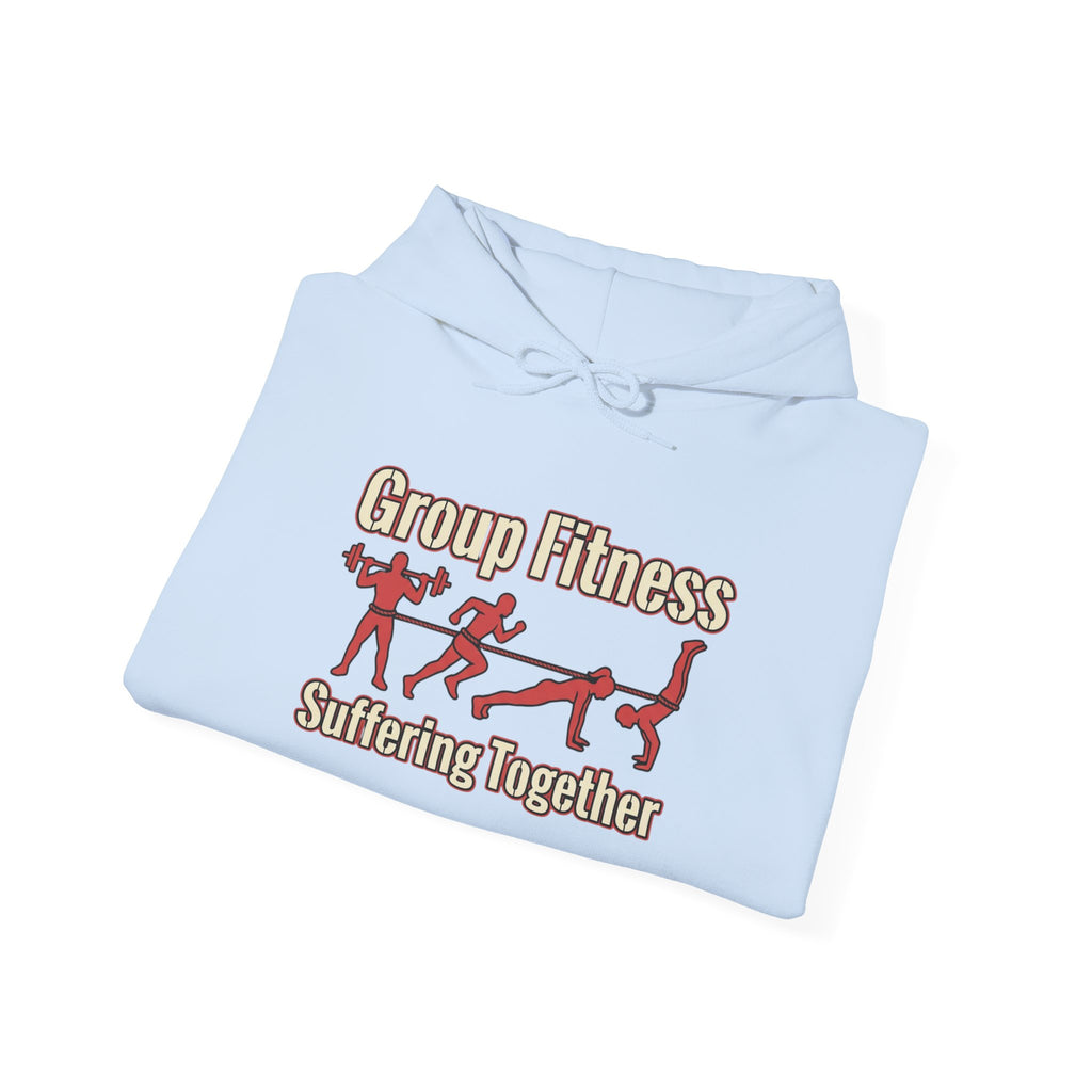 Group Fitness Suffering Together Unisex Heavy Blend™ Hooded Sweatshirt