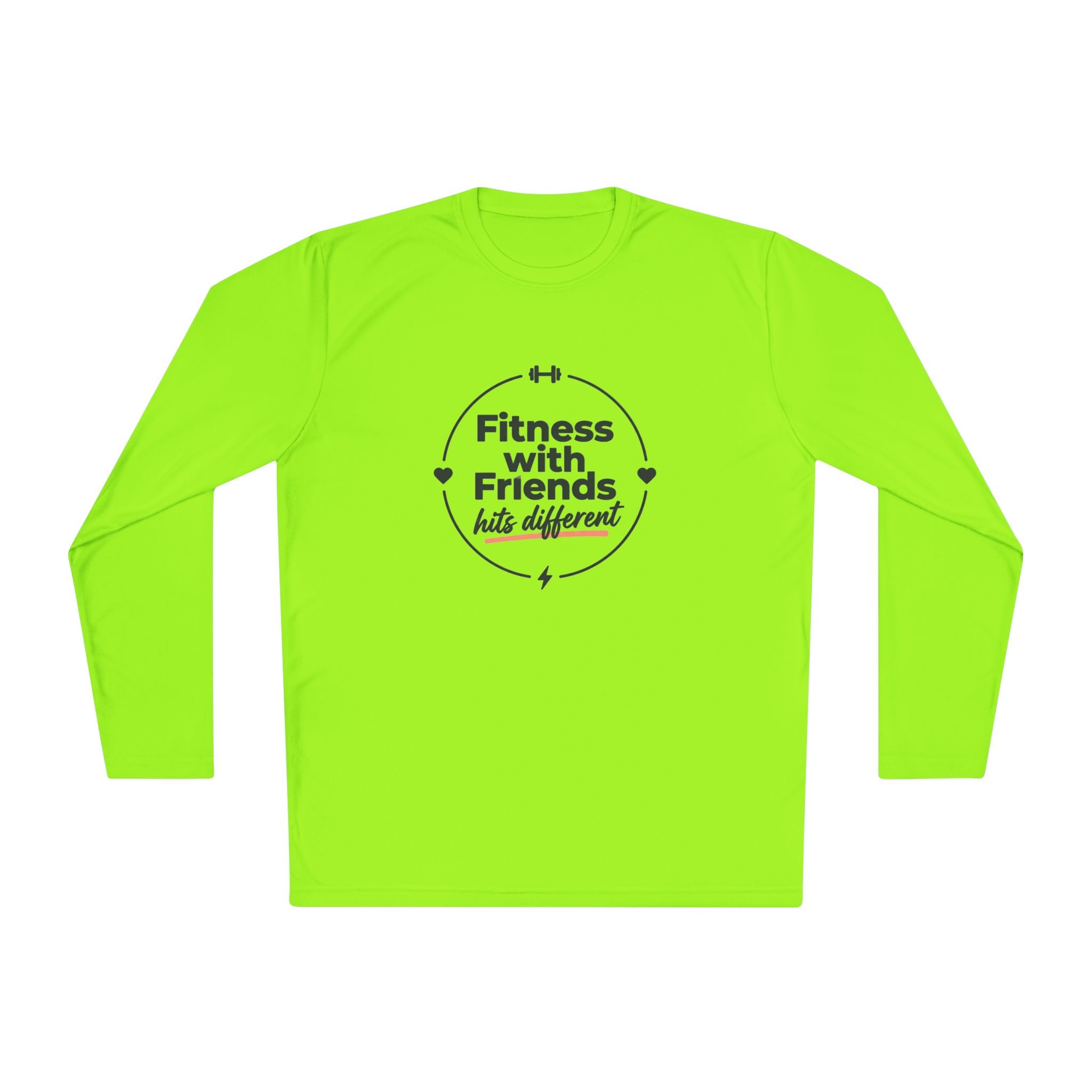 Fitness with Friends Unisex Lightweight Long Sleeve Tee
